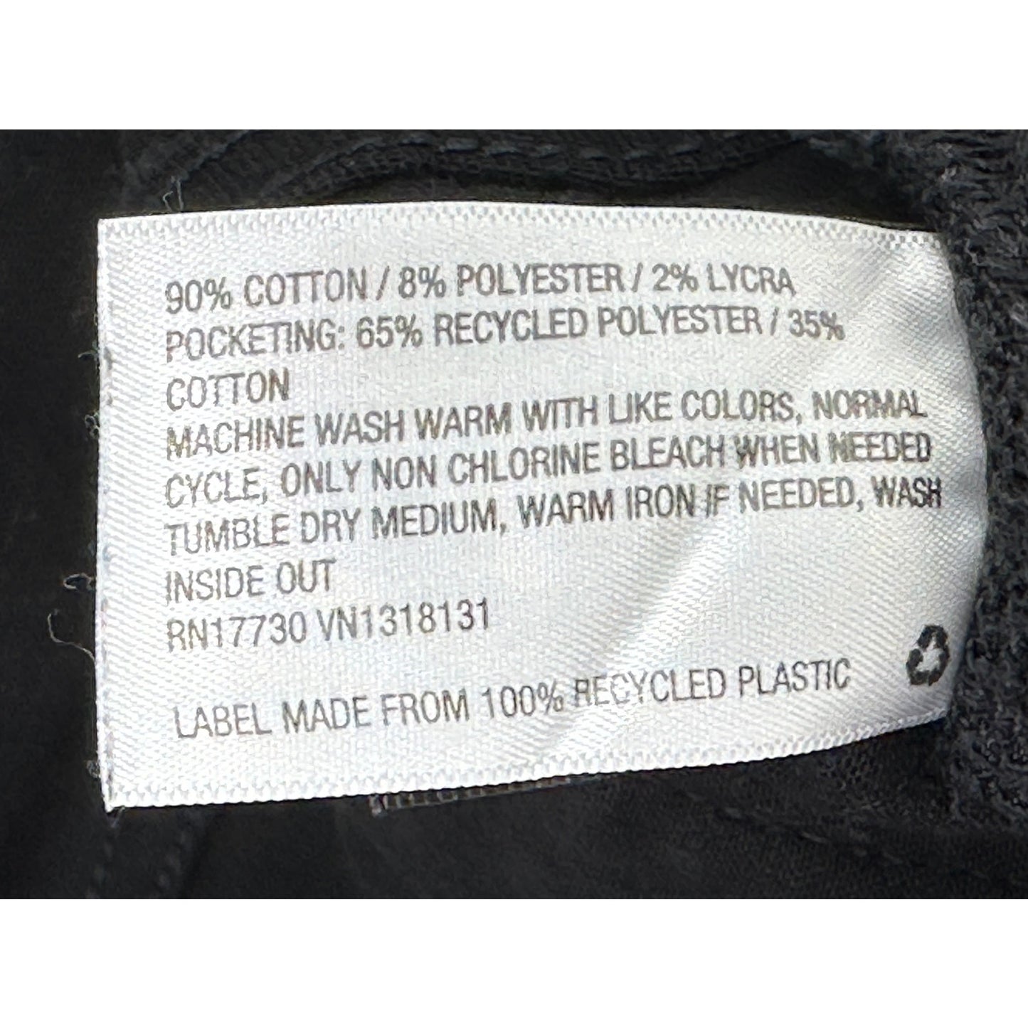 Universal Threads Black Jean Cuff Shorts 8/29R