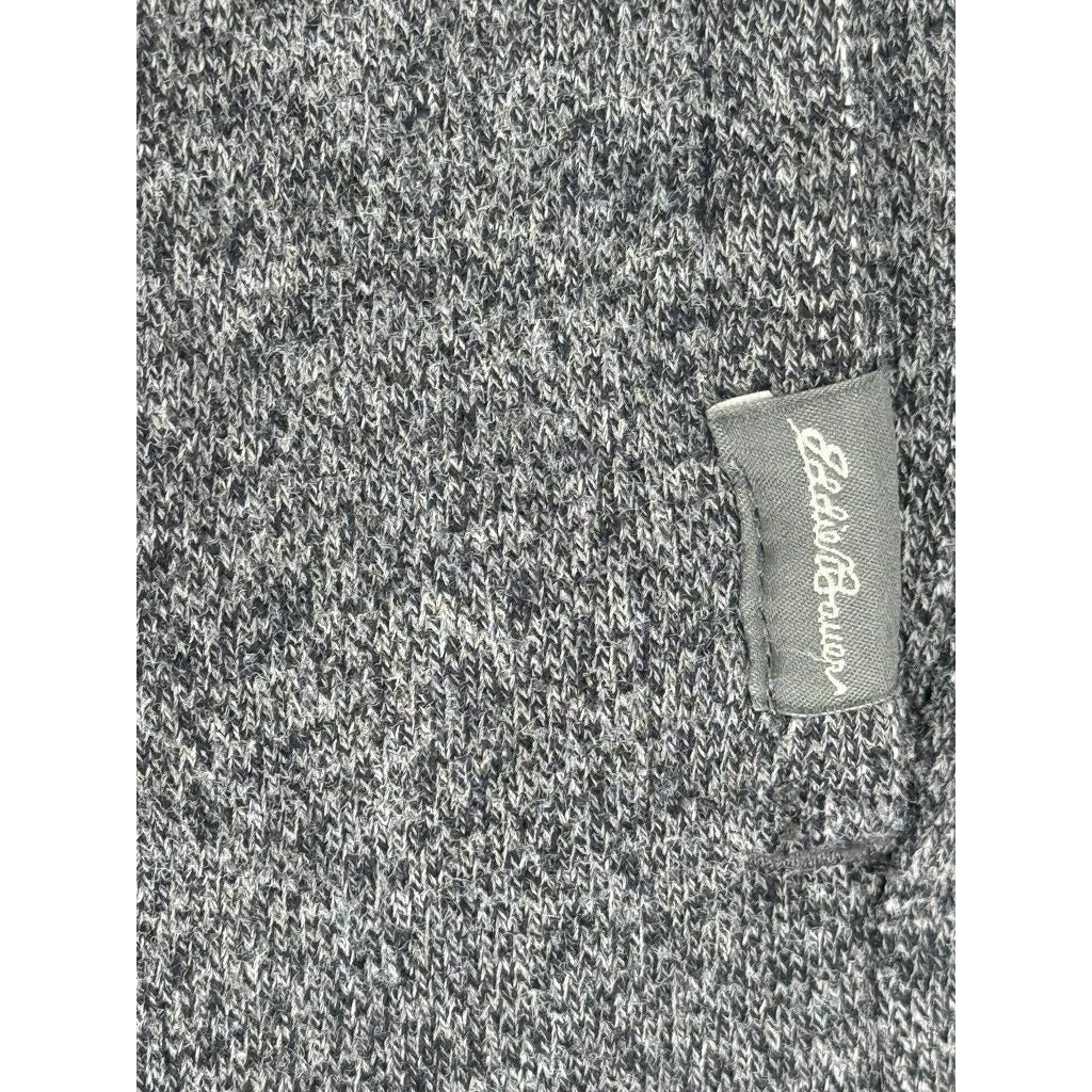 Eddie Bauer Lounge Sweatpants Elastic Waist with Drawstring Pockets Dark Gray L
