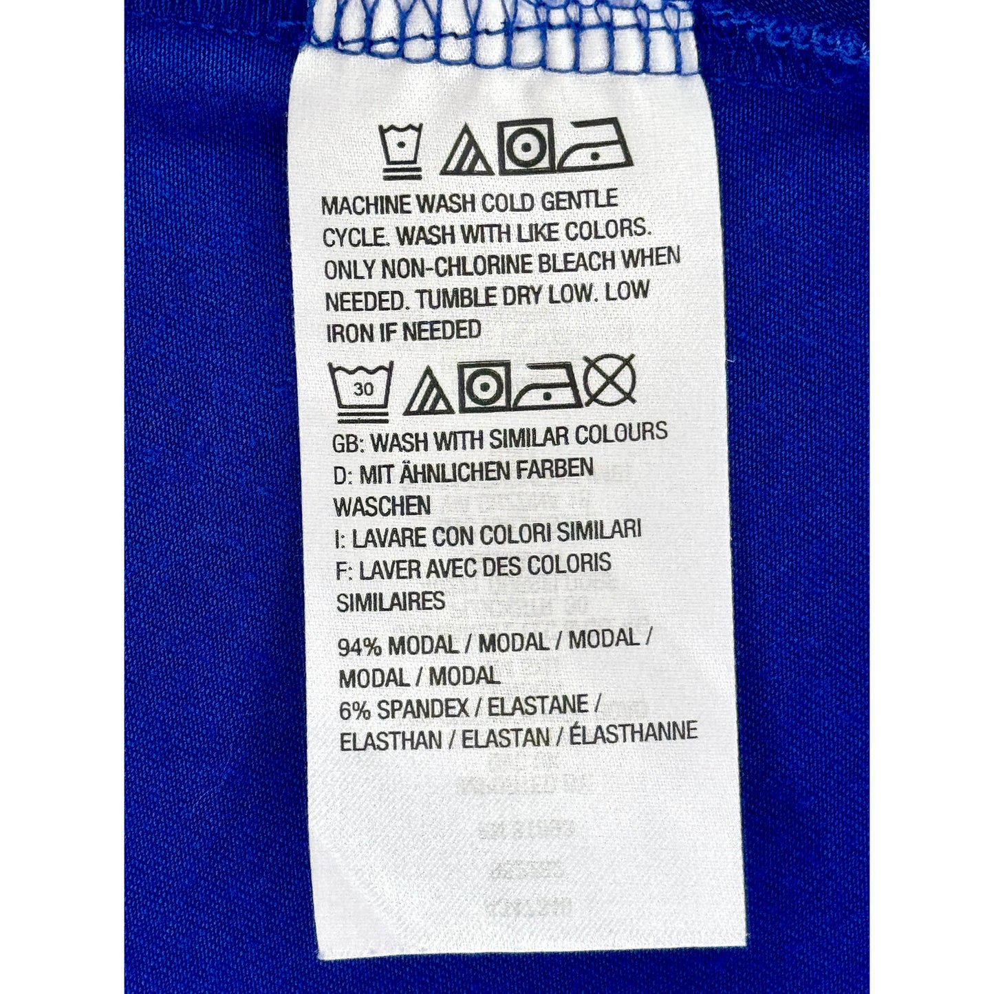 H by Halston Essentials V-Neck Long- Sleeve Tunic A347340, Indigo M