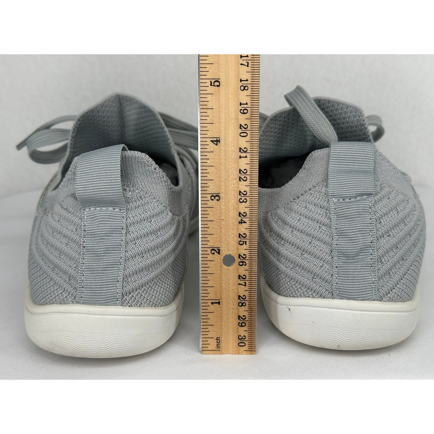 Lelsfit Gray Barefoot Walking Wide Toe Breathable Minimalist Shoe Sneaker 40 (9)