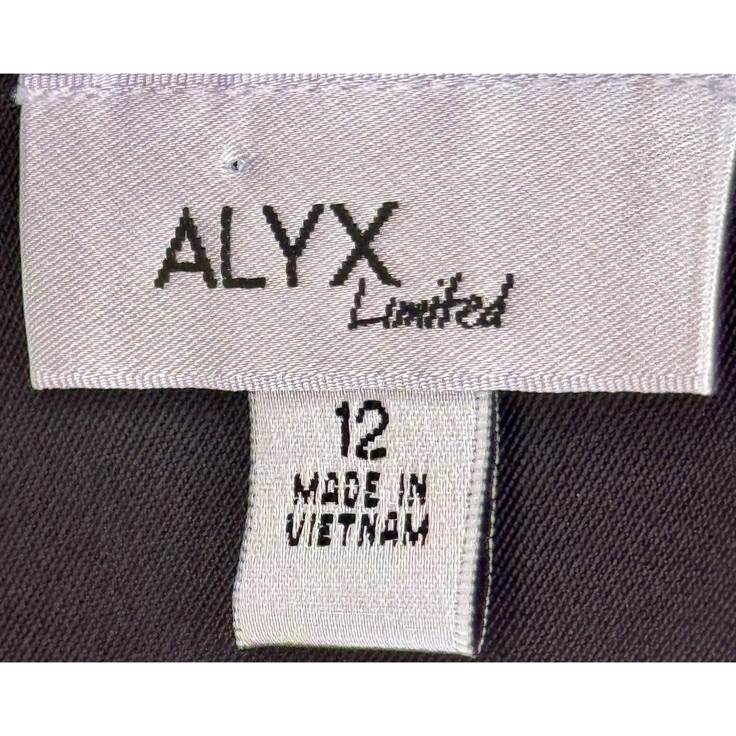 ALYX Limited Vibrant Chevron Pattern Sleeveless Dress size 12