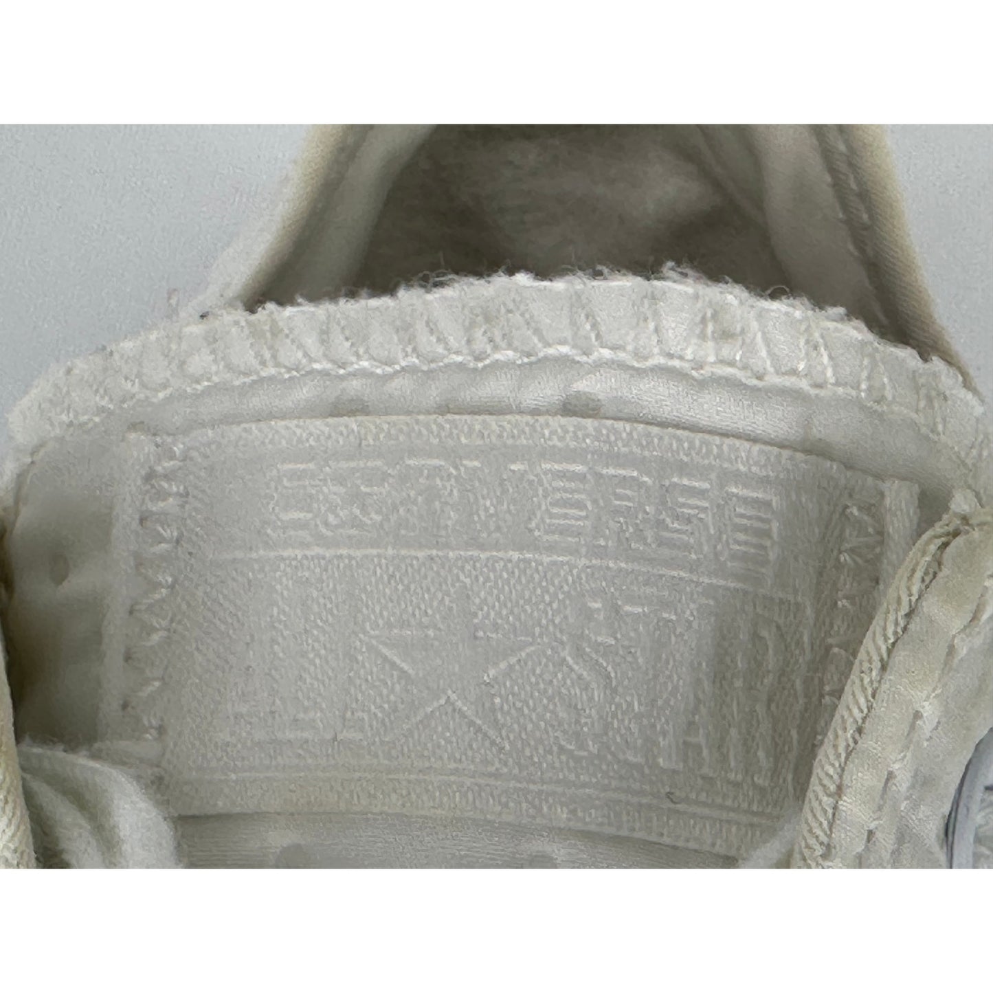 Converse Ctas Neoprene O White Black Low Top Quilted Sneakers 9