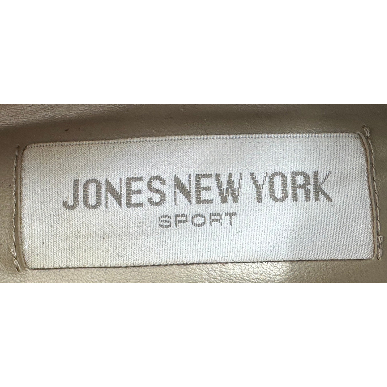 Jones New York Sport NY Queen Black Slip On Velvet Loafers with Tassels 8M