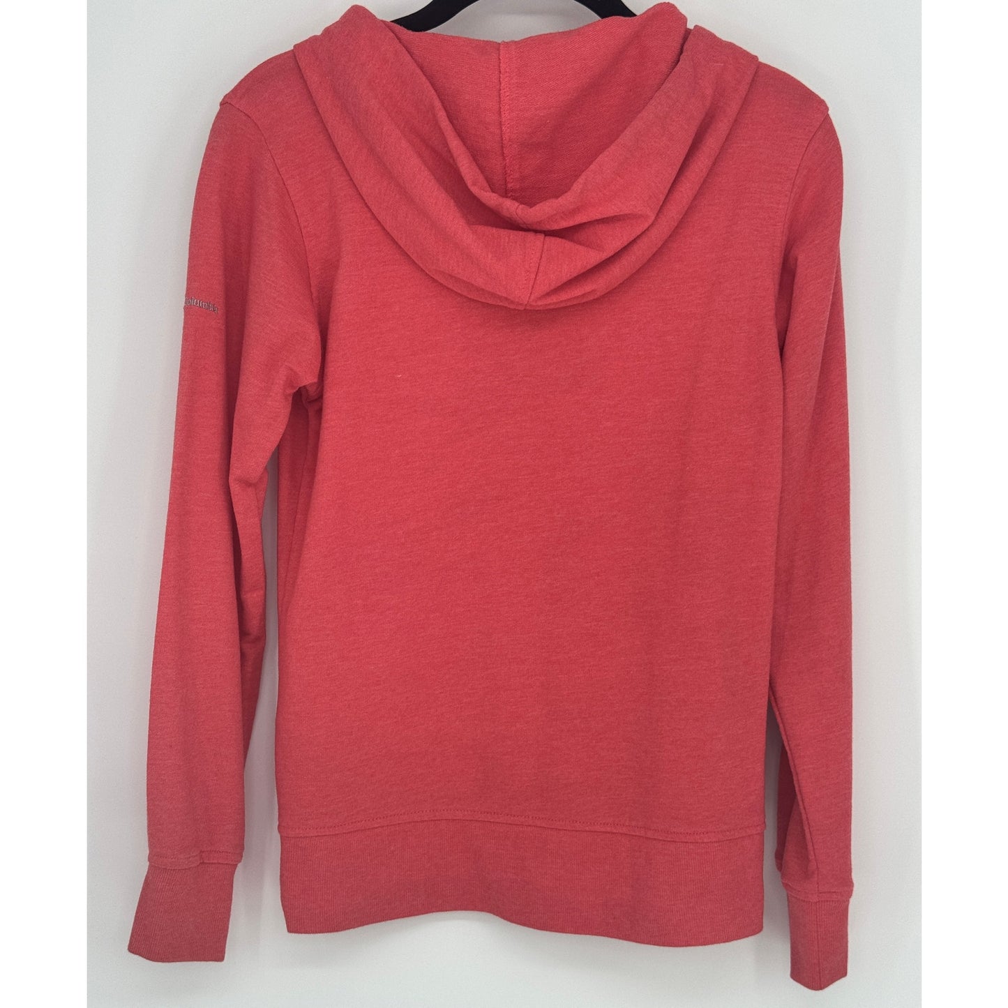Columbia Coral Henna Floral Design Zip Up Small Sweatshirt Hoodie