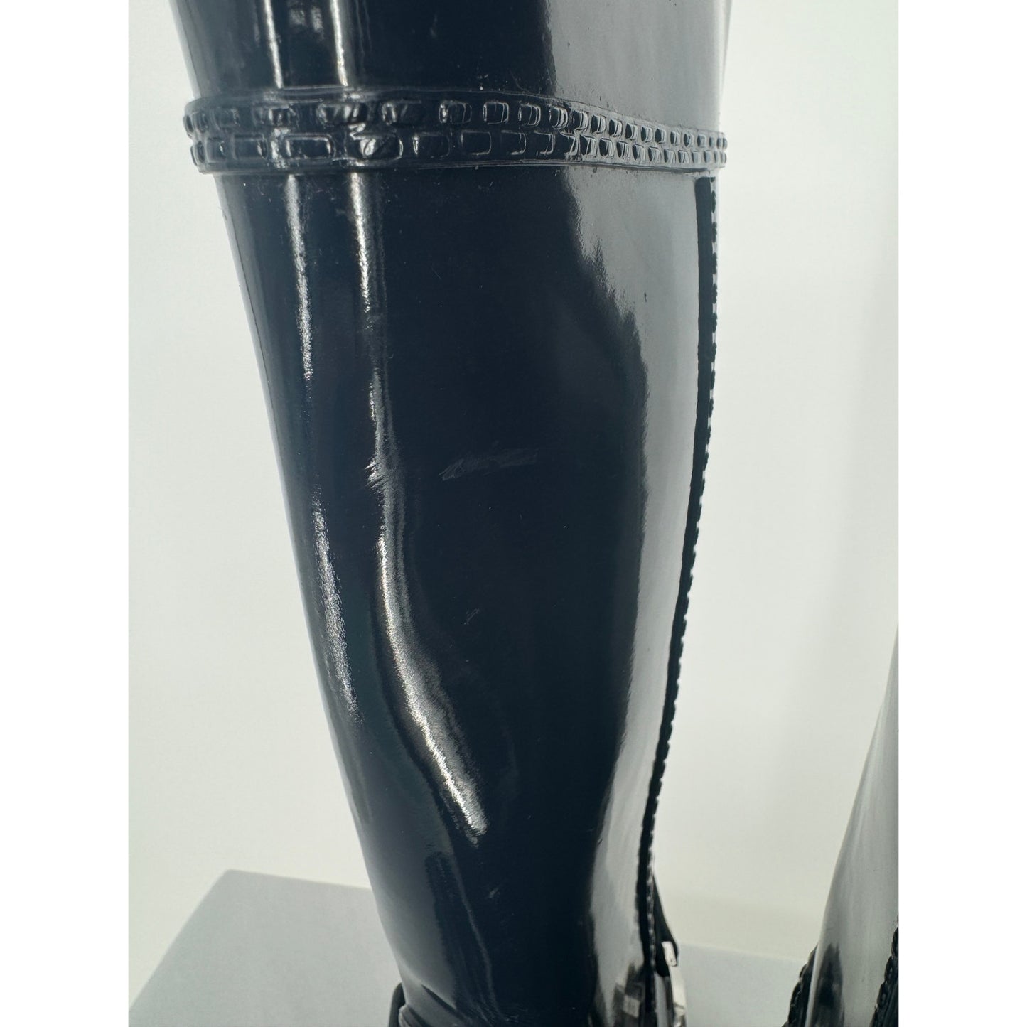 Michael Kors Fulton Harness Rain Boots City Cabin Fall Spring Chic Women Size 6