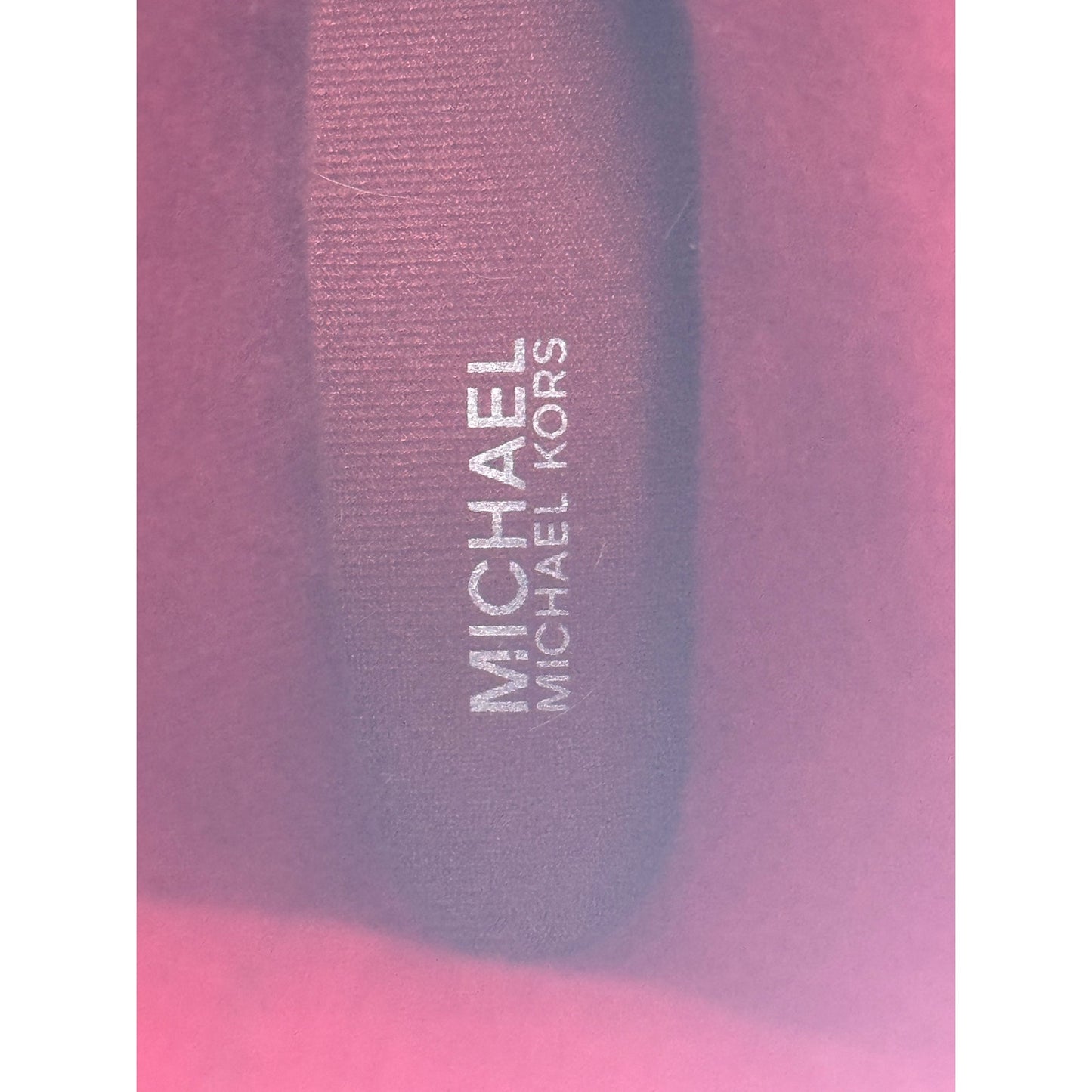 Michael Kors Fulton Harness Rain Boots Red Cabin City Fall Spring Chic Size 6