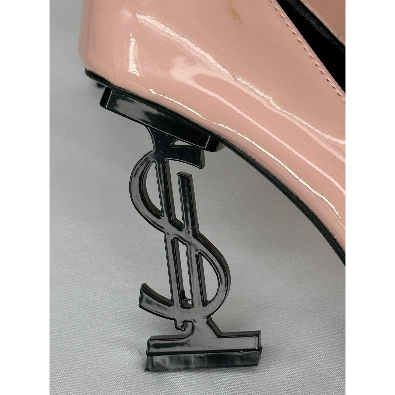 Cape Robbin Goddess Patent Leather Pink Pumps Dollar Sign Heels 6M