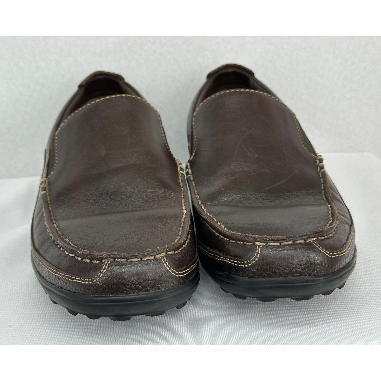 Cole Haan Tucker Venetian Leather Loafers Dark Brown Casual Slip On 9M