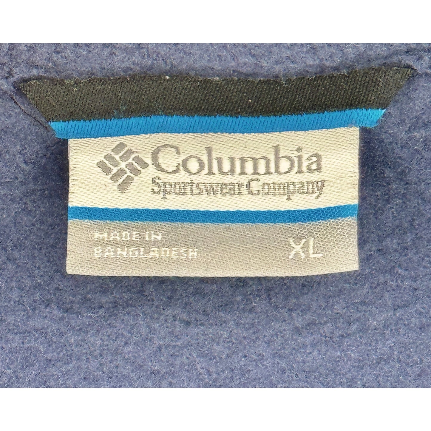Columbia Mens Cathedral Peak II Fleece Sleeveless Vest Navy Blue XL