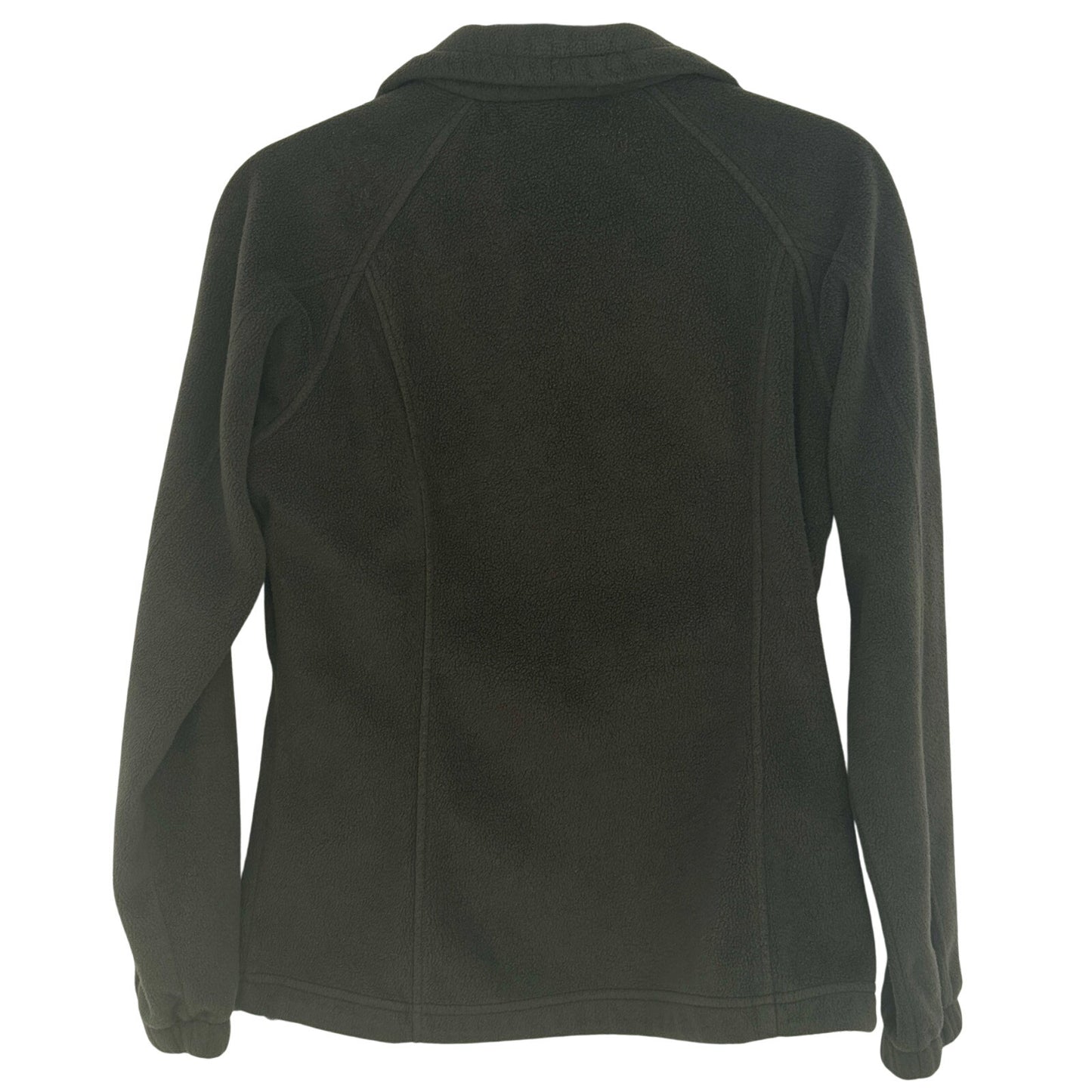 Columbia Womens Benton Springs Full Zip Fleece Jacket Dark Gray / Purple S