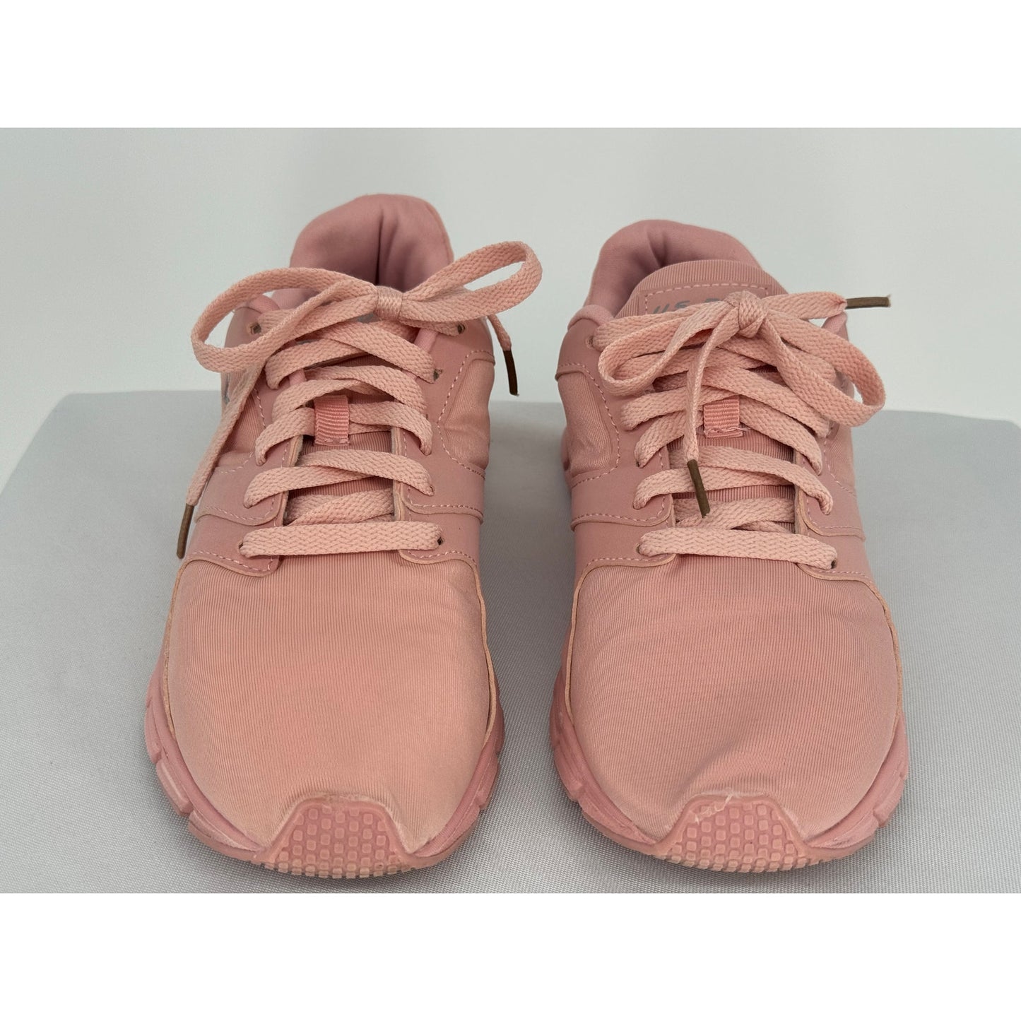 U.S. POLO ASSN Light Pink Sneakers Barbiecore Bubblegum Classic Athletic 7M