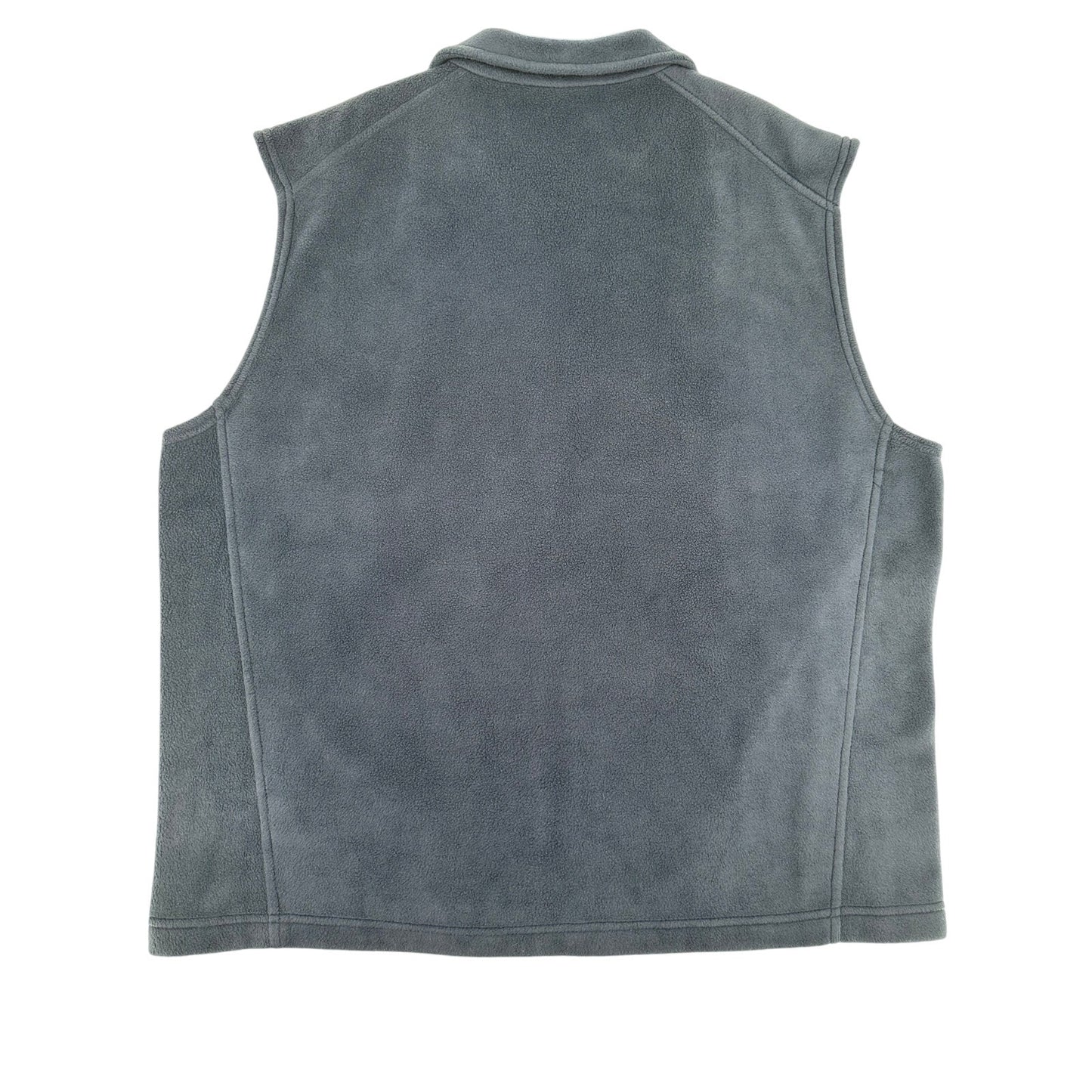 Columbia Mens Cathedral Peak II Fleece Sleeveless Vest Navy Blue XL