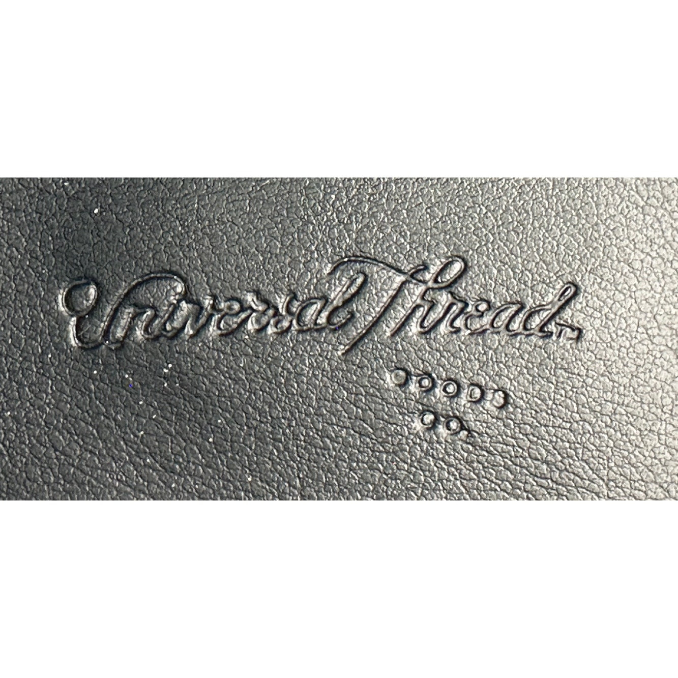 Universal Threads Black/ Maisy Memory Foam Chunky Heel Penny Loafers 9 1/2