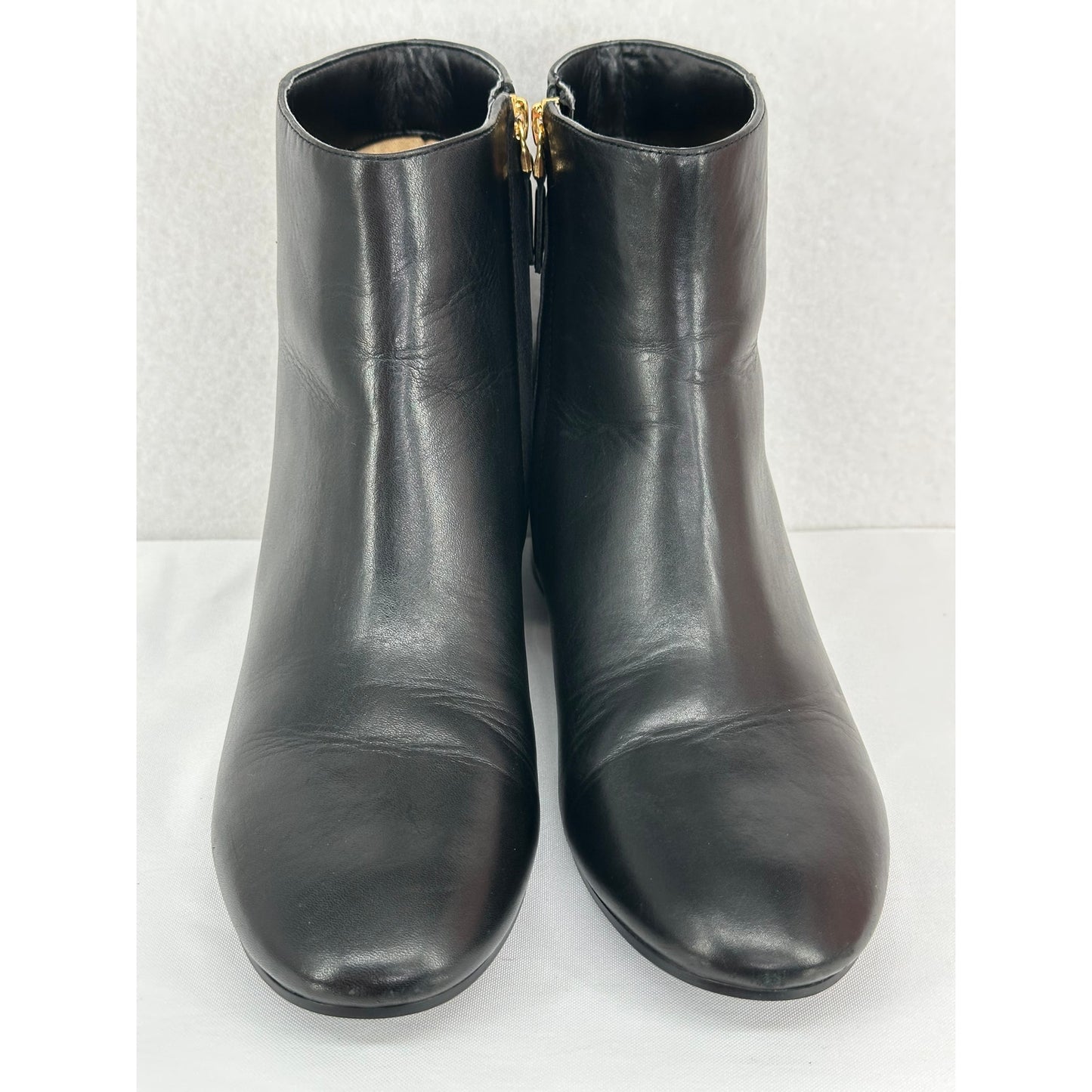 Lauren Ralph Lauren Welford II Booties Black Leather Classic Old Money 10B