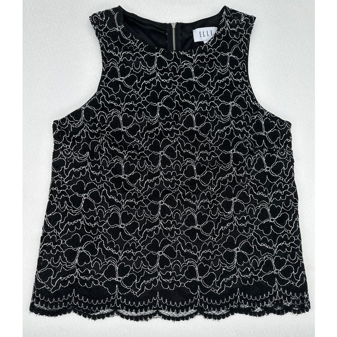 Elle 2 Piece Set - Skirt and Sleeveless Top - Business Office Party M (10)