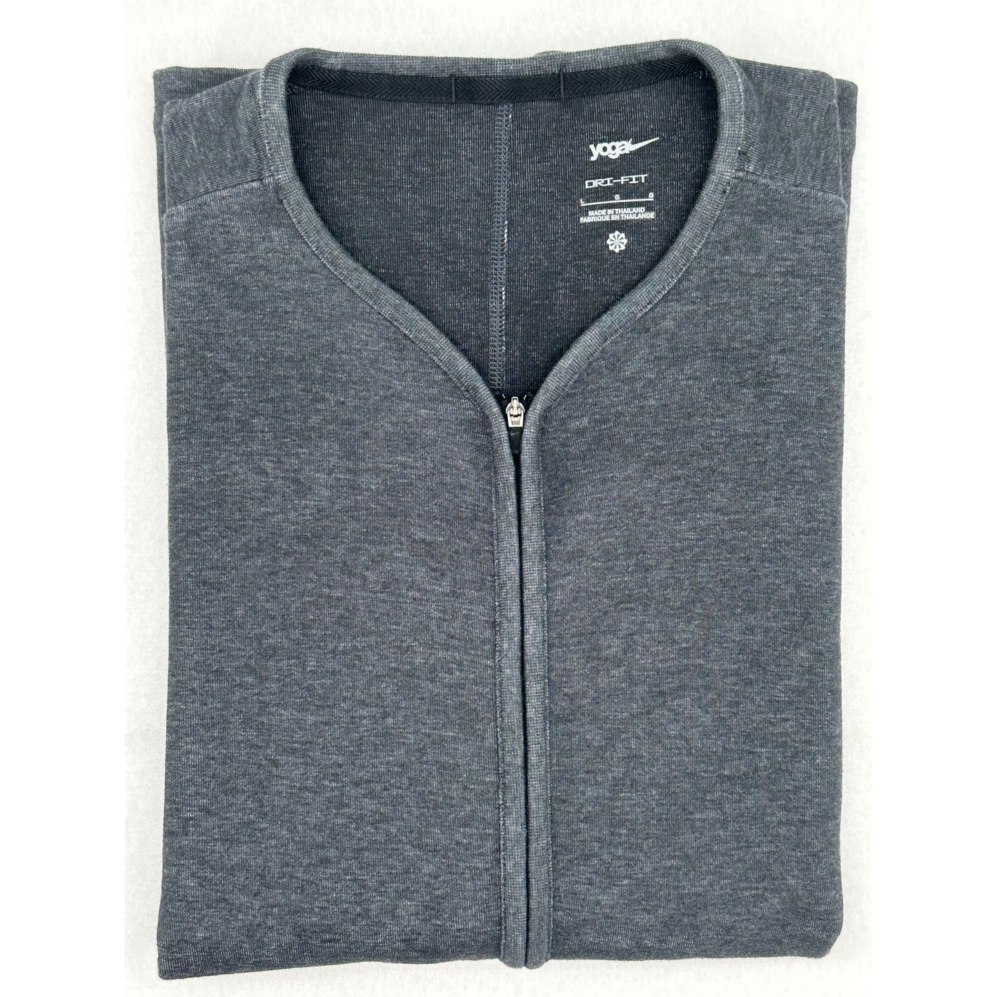 Nike Yoga Dri-Fit 1/2 Zip Training Crew Sweatshirt DD2186-010 Mens L