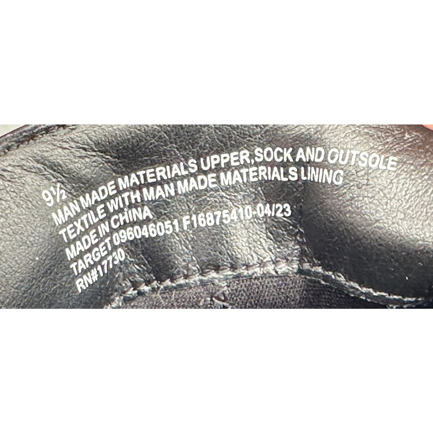 Universal Threads Black/ Maisy Memory Foam Chunky Heel Penny Loafers 9 1/2