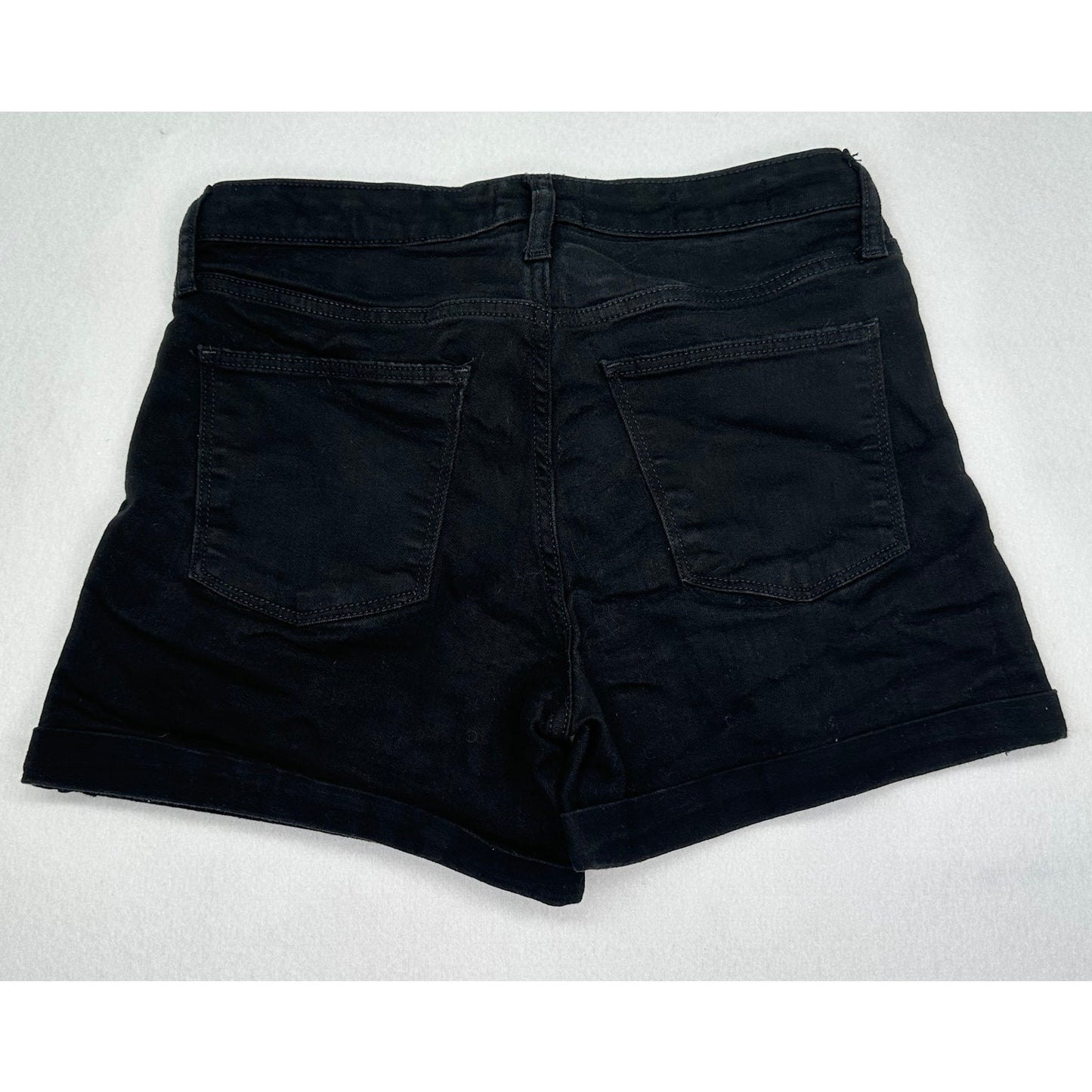 Universal Threads Black Jean Cuff Shorts 8/29R