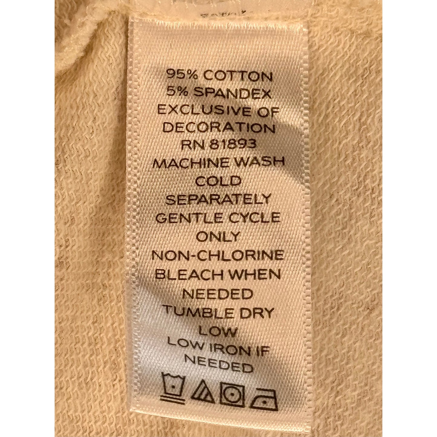 D & Co Active Pullover Crewneck Sweatshirt with pockets Size M
