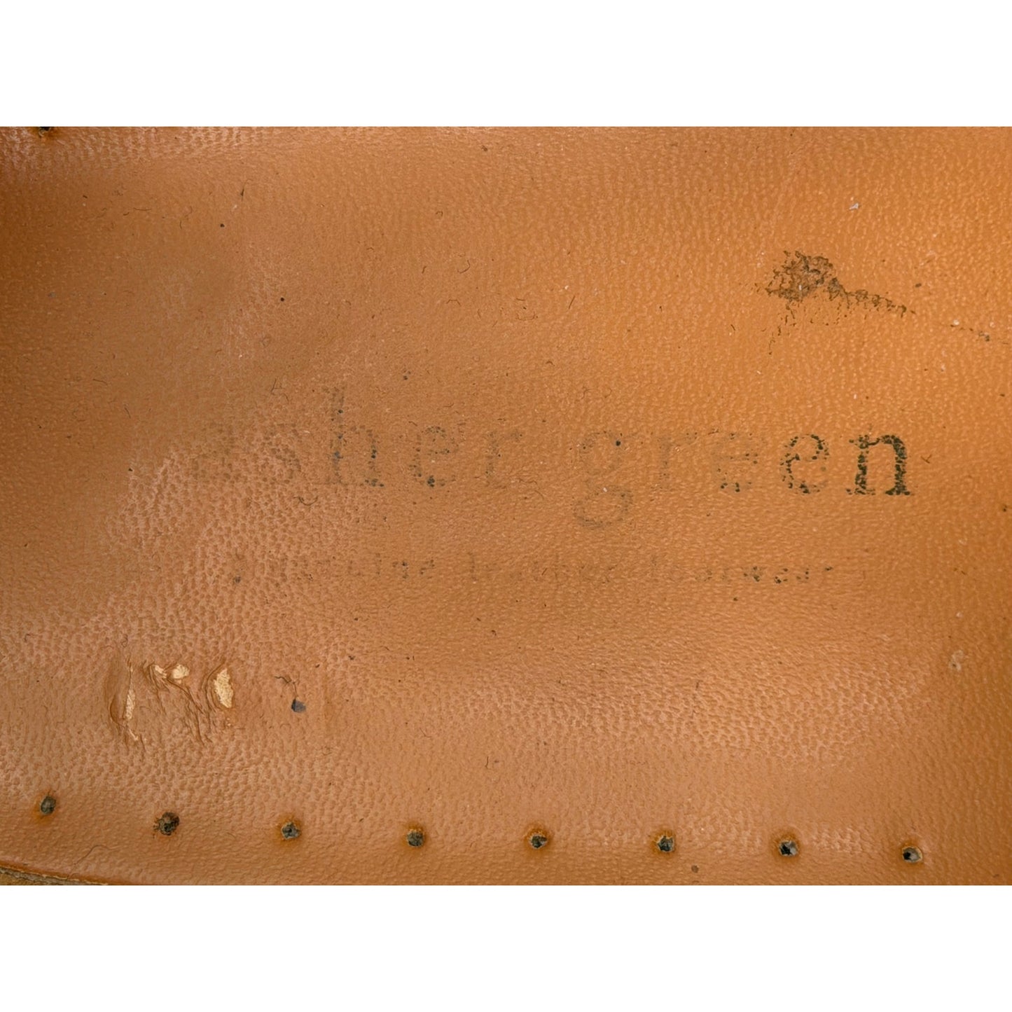 Asher Green Hand Made Brown Leather Tassel Slip On Dress Loafers 8.5