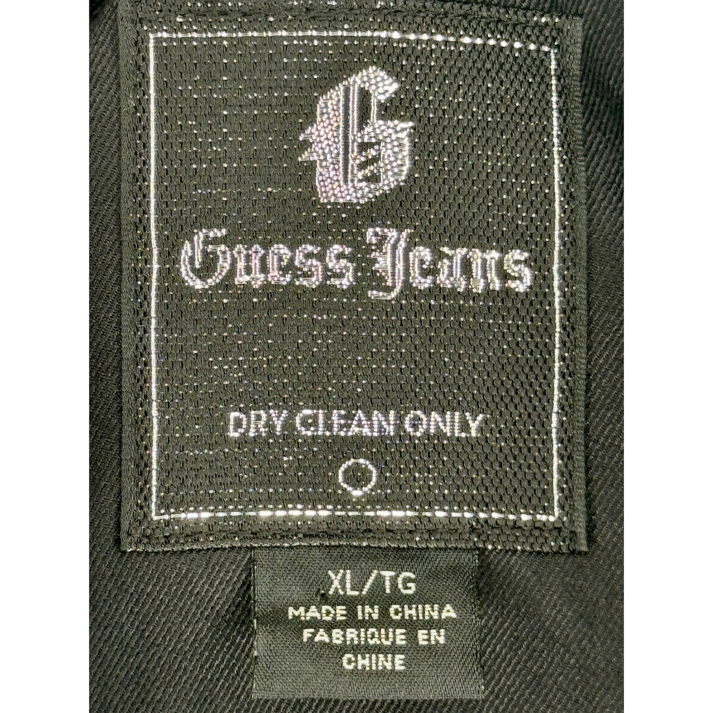 Guess Jeans Hooded Zip and Button Coat Blazer size XL