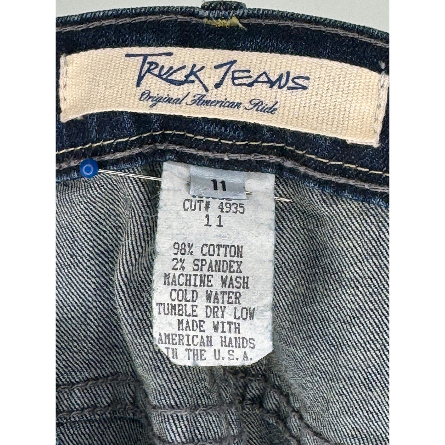 Truck Jeans Original American Ride Country Rodeo Westerncore NWT Women Size 11