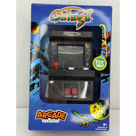 Arcade Classics Galaga Retro Mini Midway Classic Arcade Game 2018 New In Box