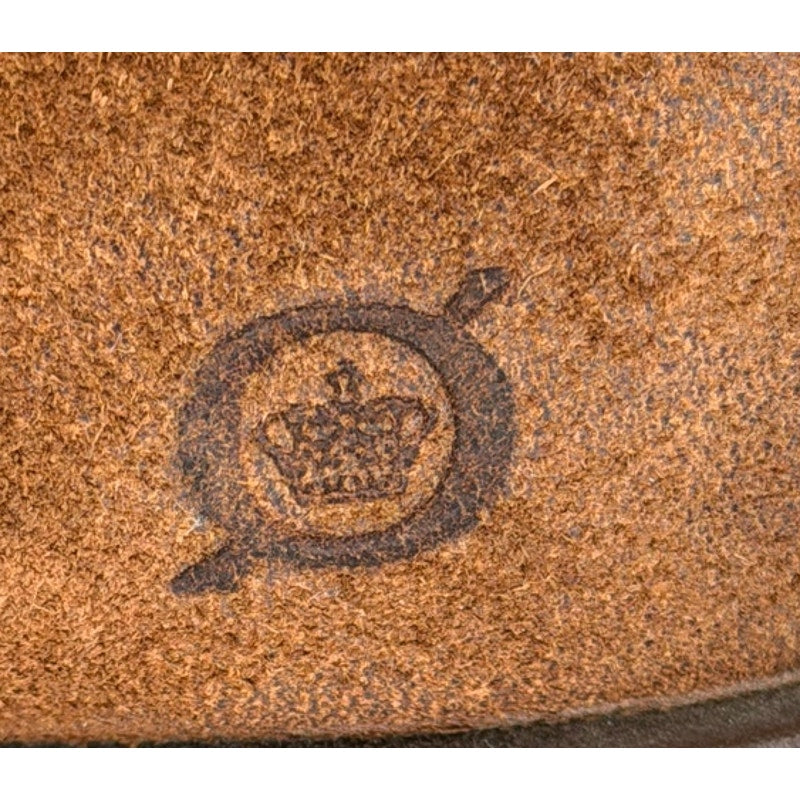 Born Laney Rust Tobacco Distressed Suede Leather Chelsea Ankle Boots 8M