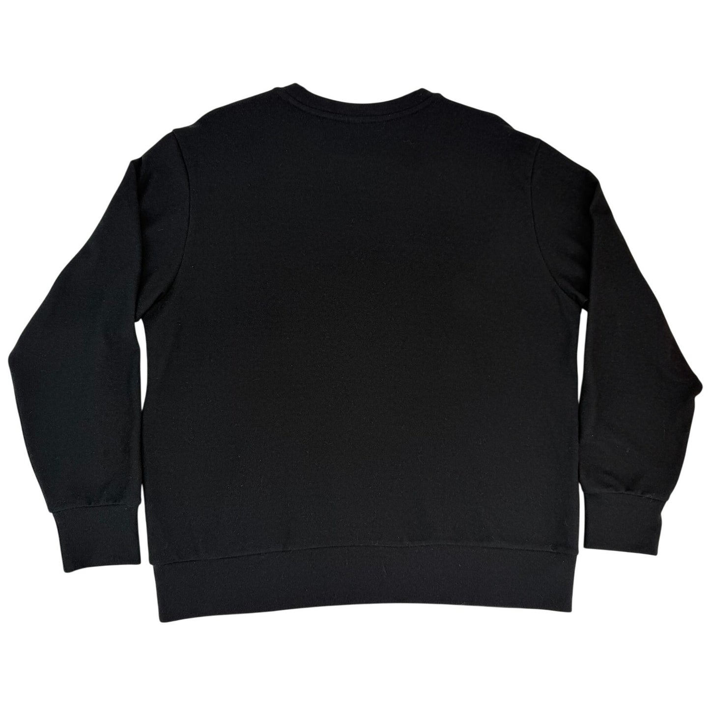 UniQlo Black Crew Neck Long Sleeve Soft Minimalist Classic Sweater S Unisex