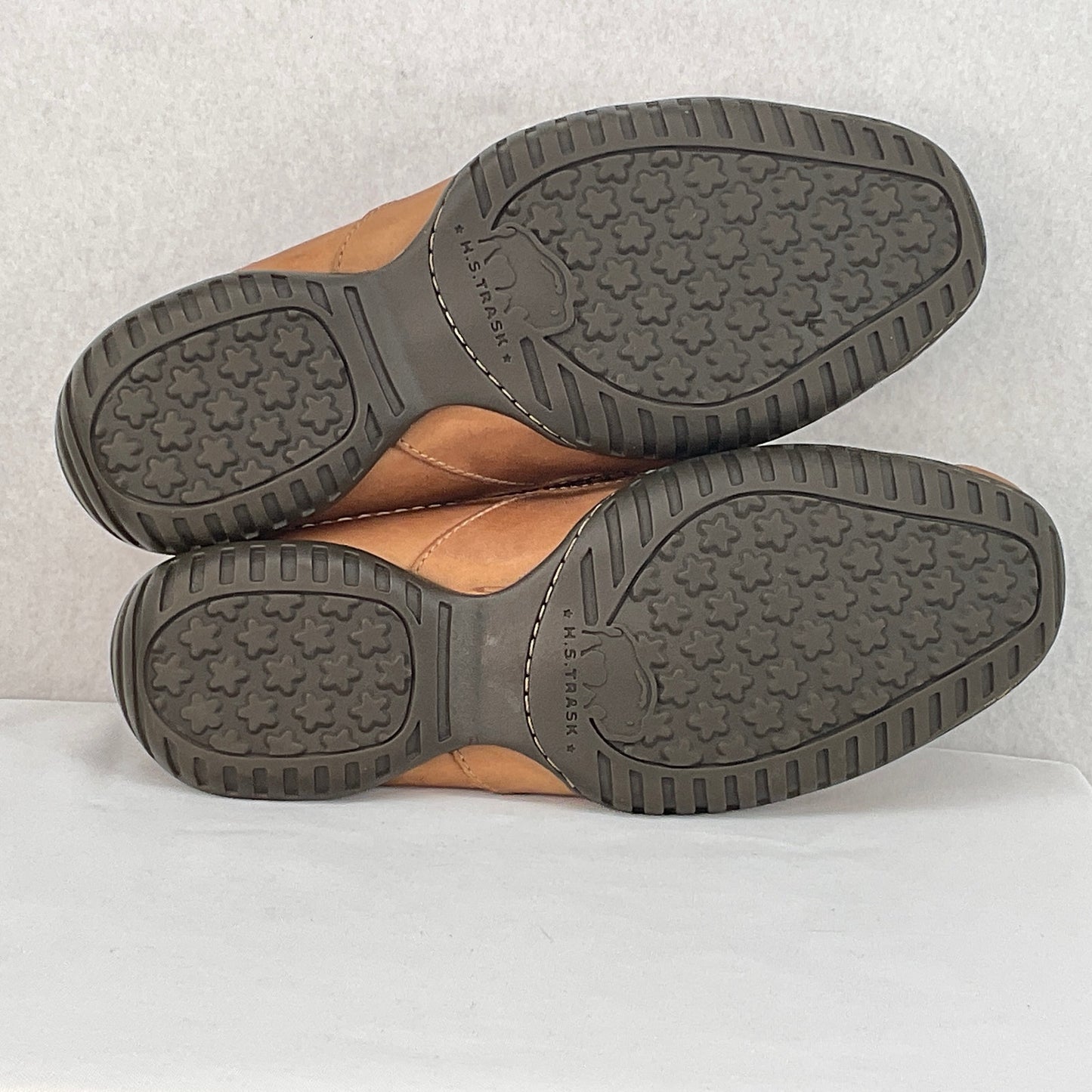 H.S. Trask Brown Leather Moccasins size 9.5M
