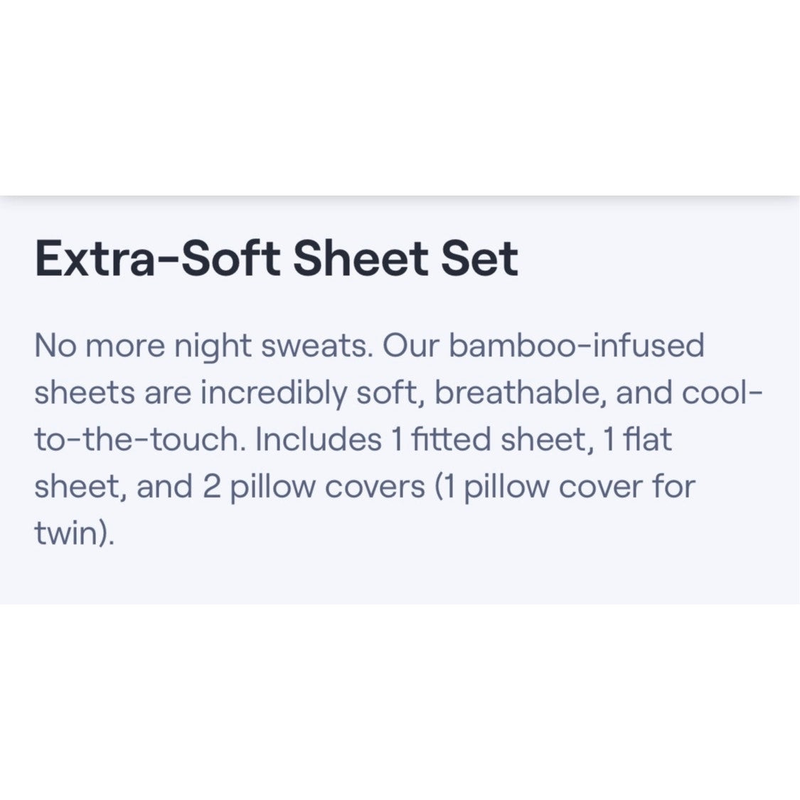 Resident Serenity Sleep Bundle Nectar Split King White New Sealed Box MSRP $898