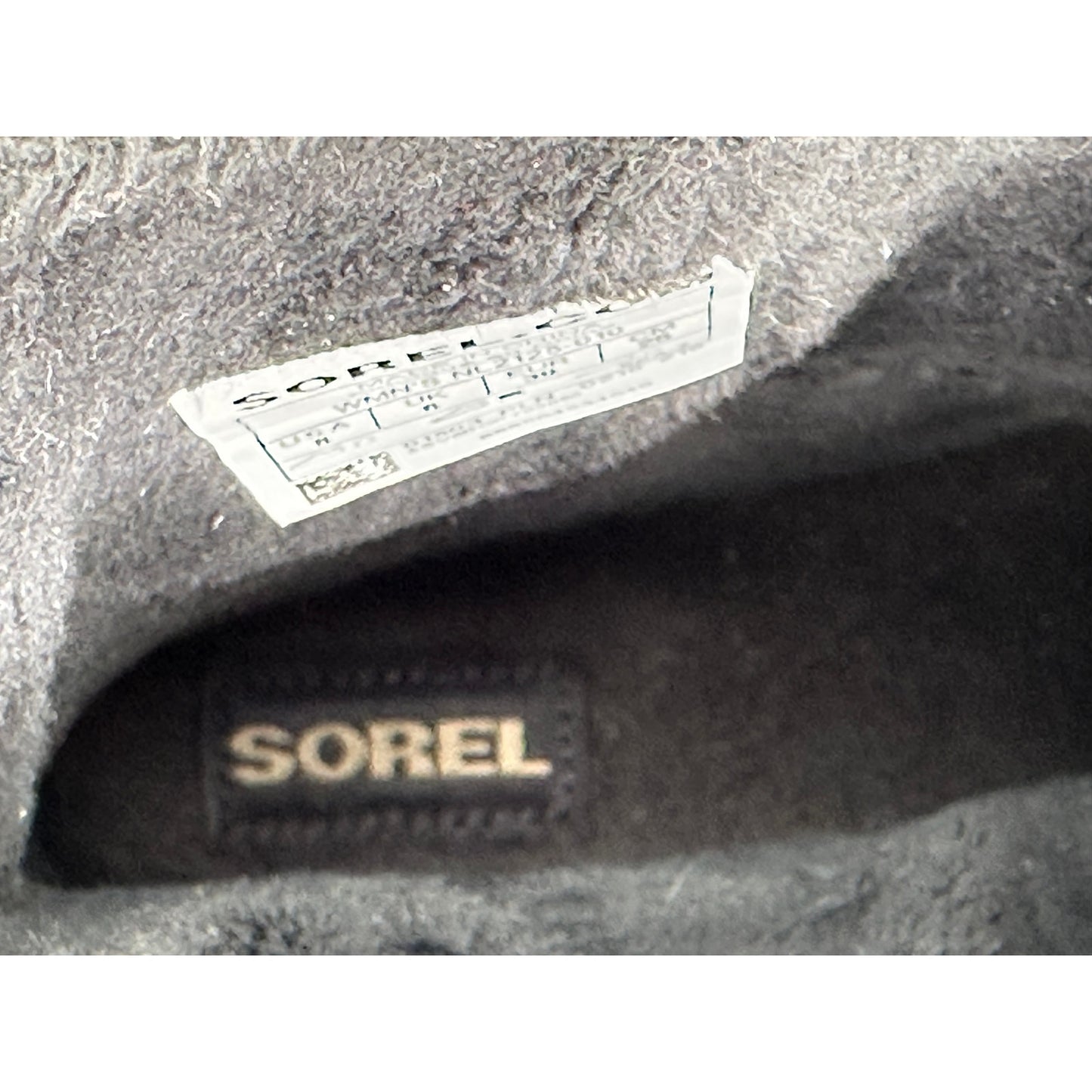 Sorel Winter Fancy Lace II Black Waterproof Boots NL2125-010 Size 8