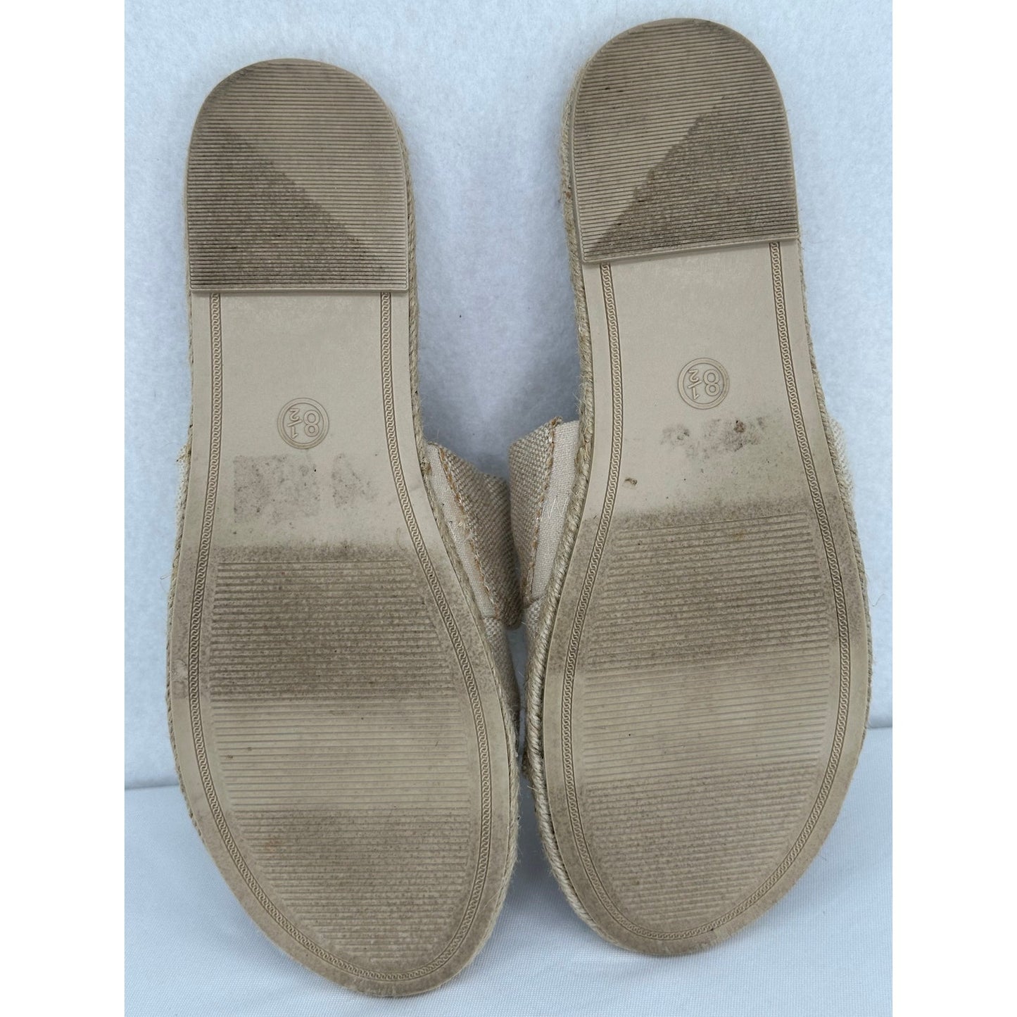 A New Day Women's Miriam Double Knotted Espadrille Slide Sandals 8 1/2