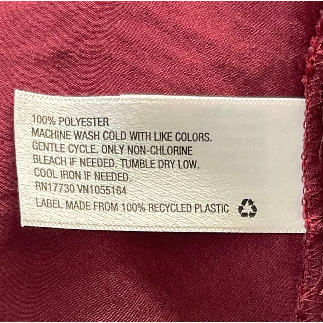 A New Day Womens Burgundy Sleeveless Tank Top Tie-Front Date Night Casual Top M