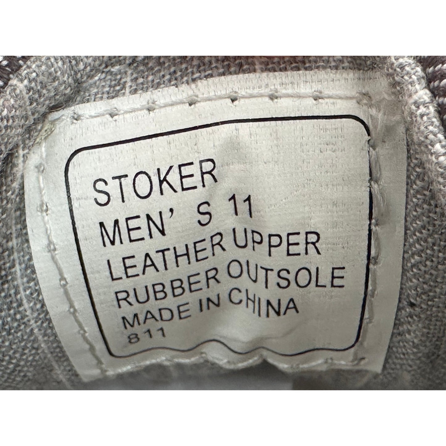 Steve Madden NWOT Gray Stoker Derby Leather Upper Rubber Outsole 11