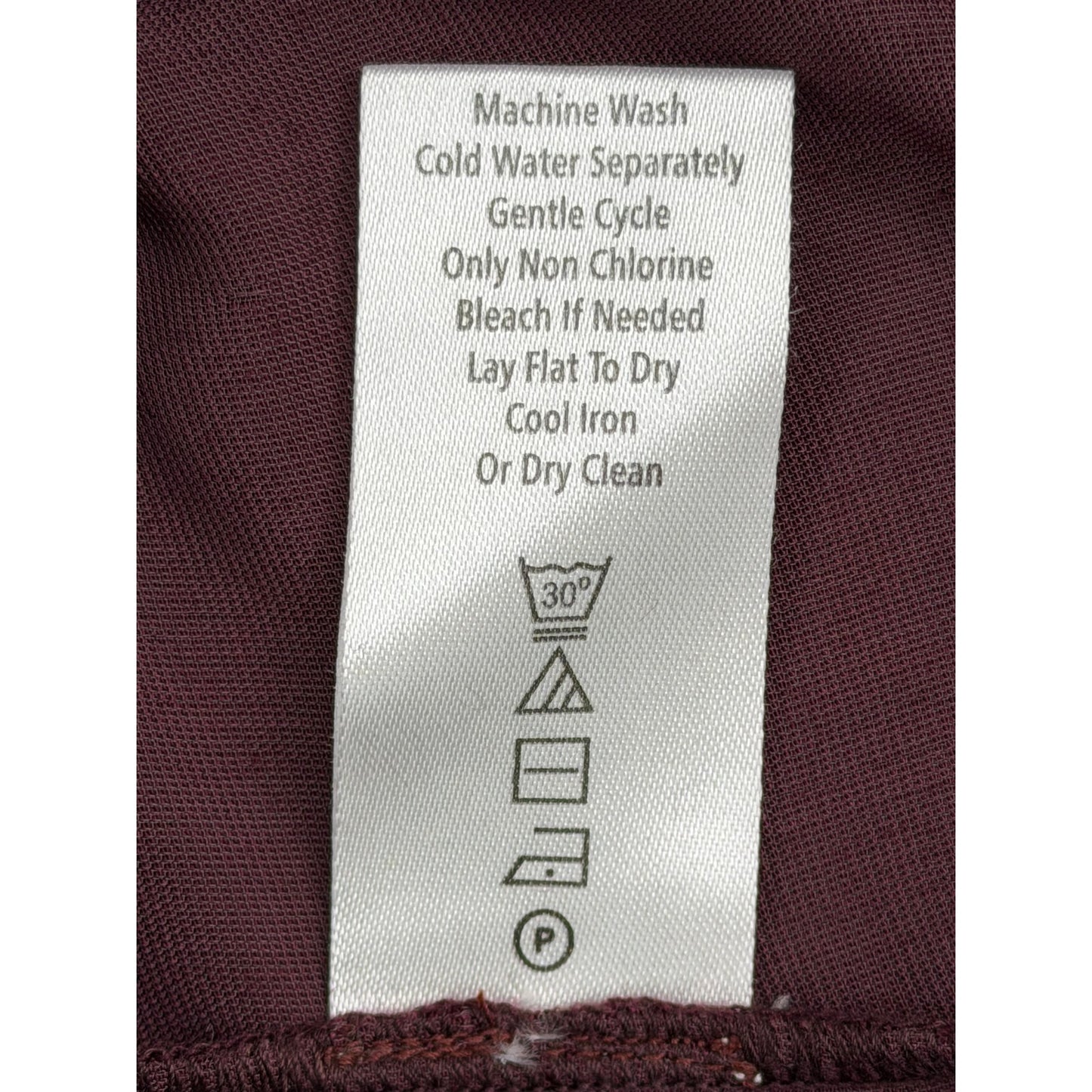 Kyla Seo Isla Embroidered Dress Oxblood Burgundy Boho Festival  Velvet NWT S