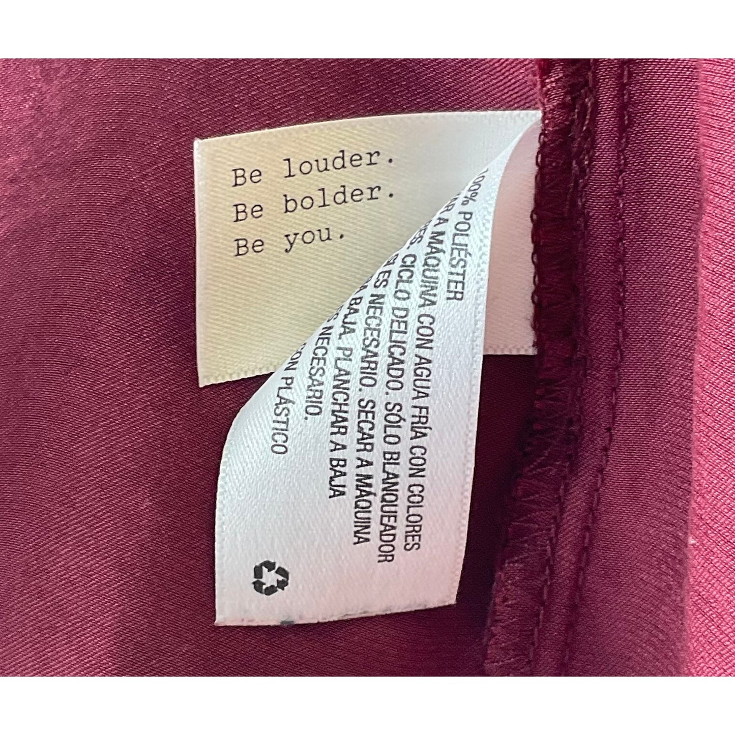 A New Day Womens Burgundy Sleeveless Tank Top Tie-Front Date Night Casual Top M