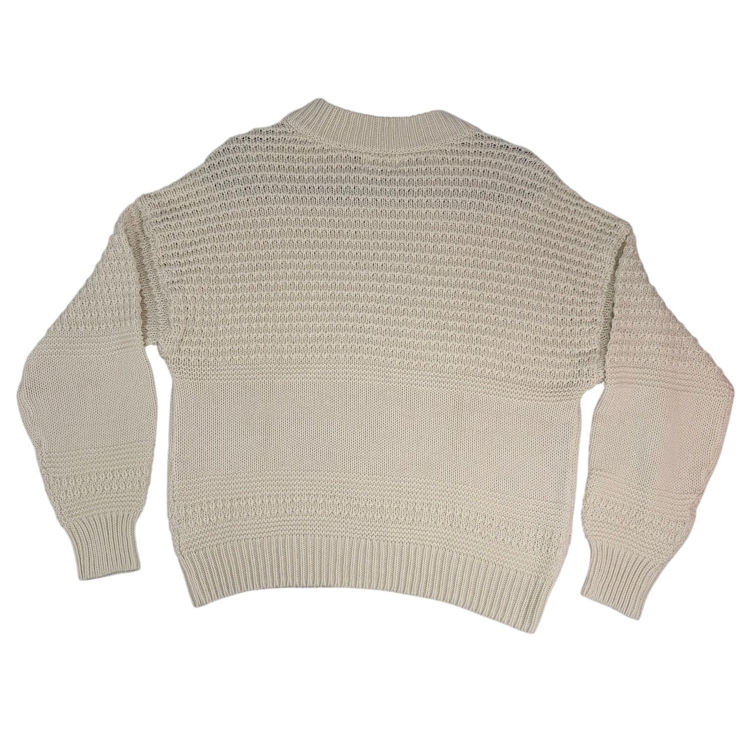 Universal Threads Ivory Cream Knit Crew Neck Sweater XL