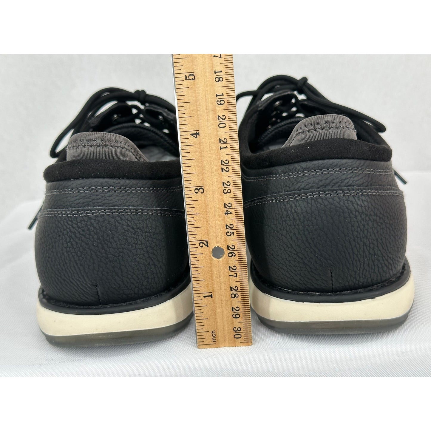 Aldo Luca Black Derby Casual Round Toe Lace Up Sneaker Shoes 9