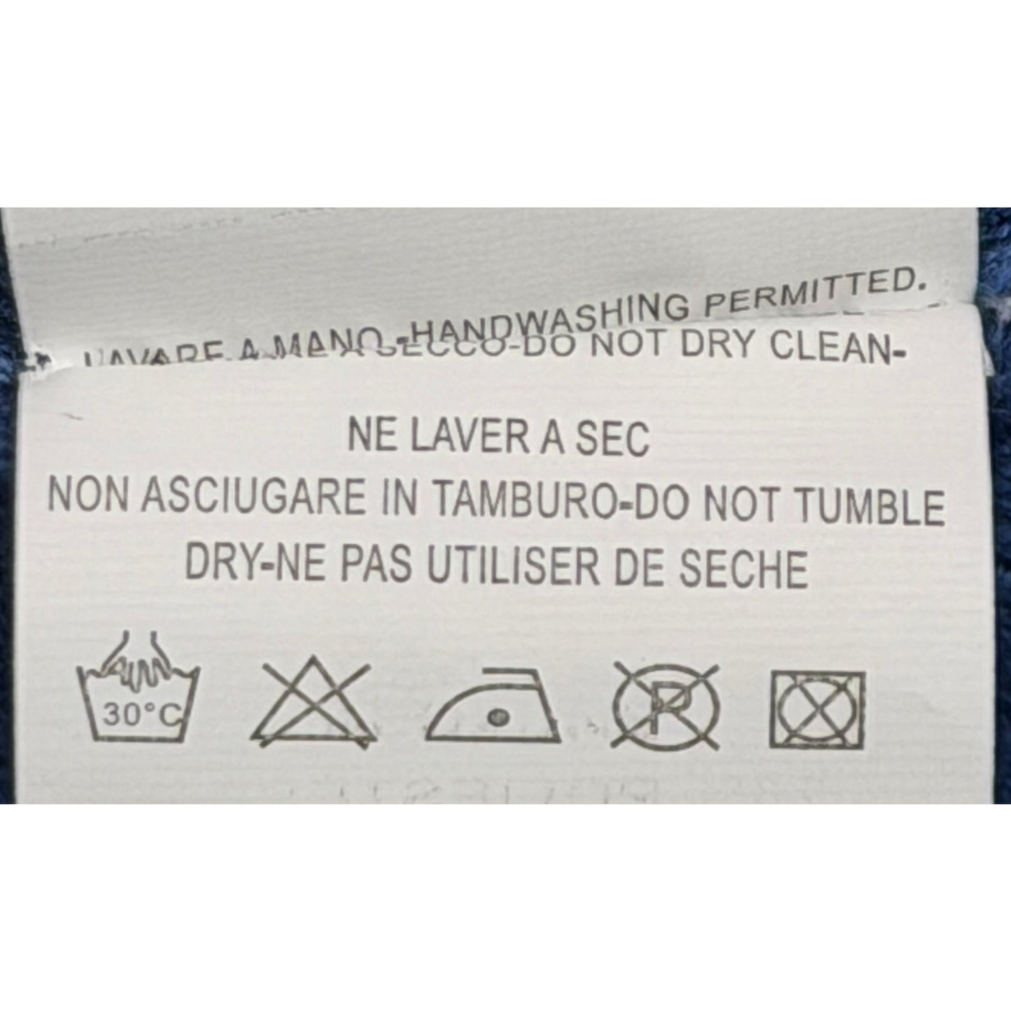 Bluoltre Blue Hooded Knit Top with Embellished Ties NWT