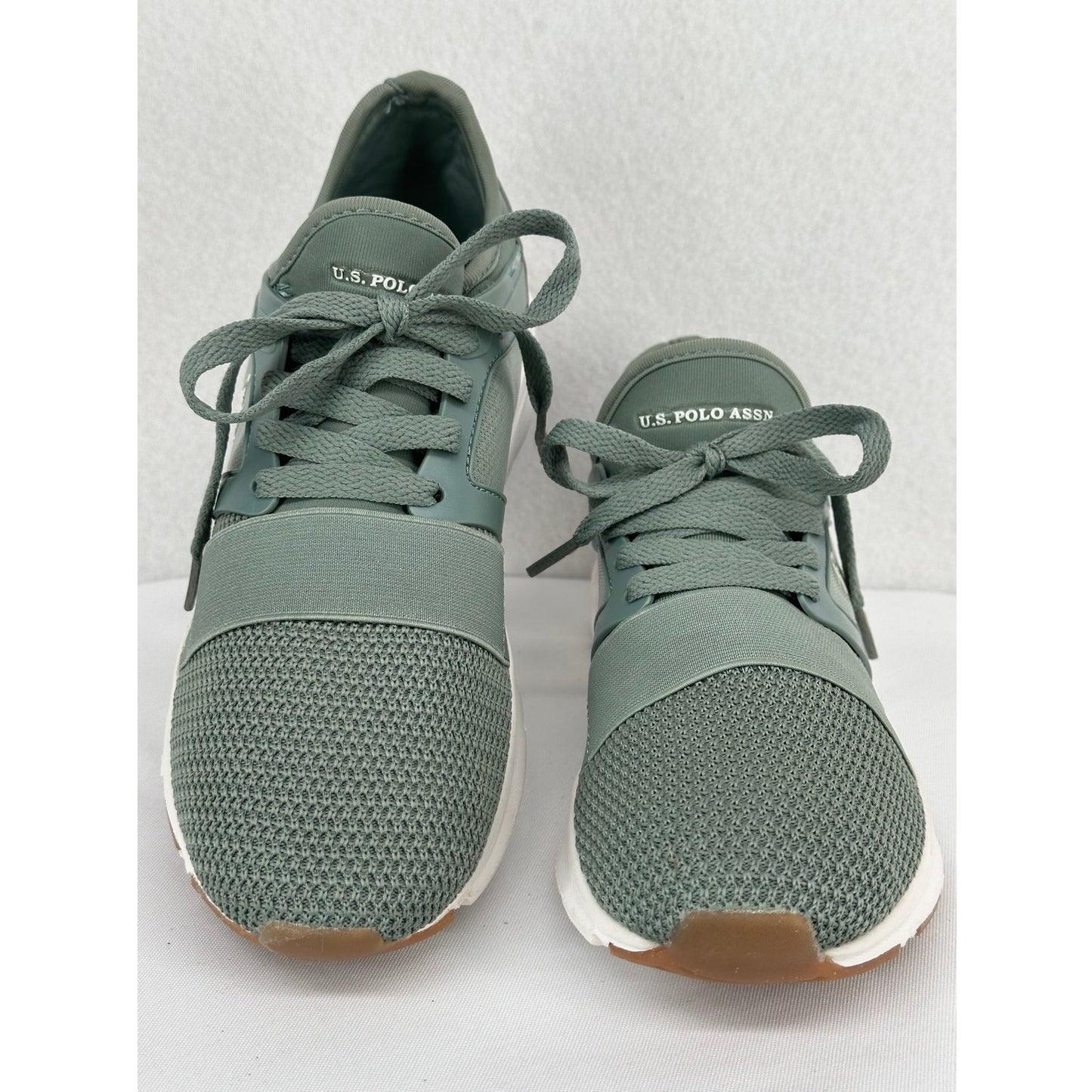 US Polo Assn Women's Green Mesh Sneakers Tennis Shoes Runners 7