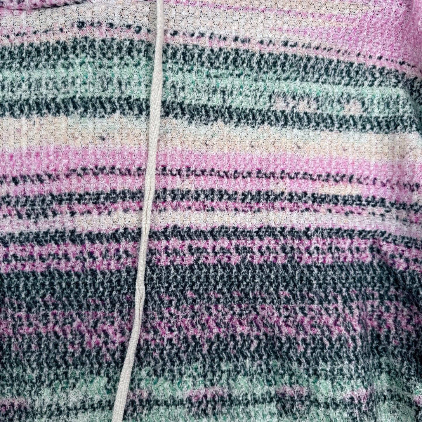 Multicolor Striped Hoodie S