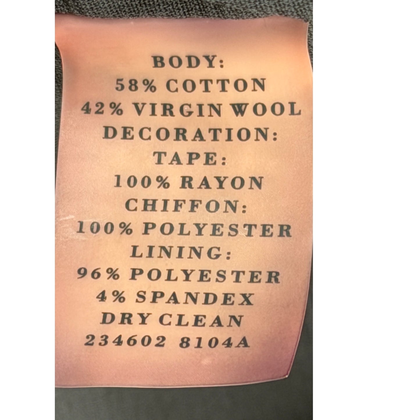 Ann Taylor Black & White Tweed Jacket Blazer with Flower Embellishment Size 6