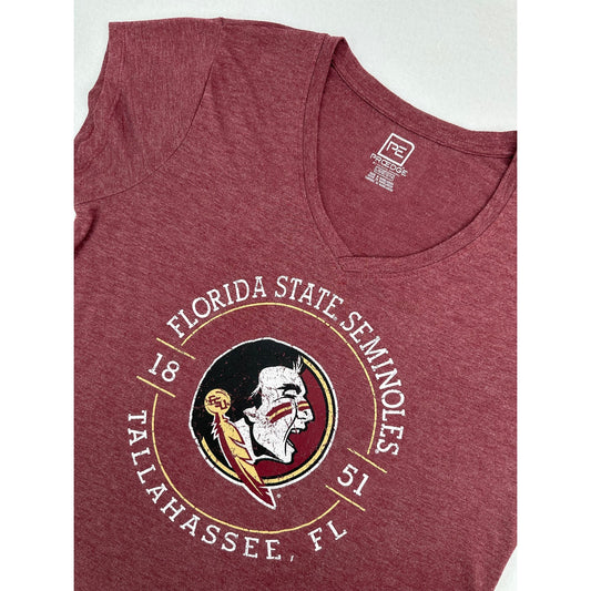 Proedge Florida State Seminoles T Shirt V Neck L (12/14)
