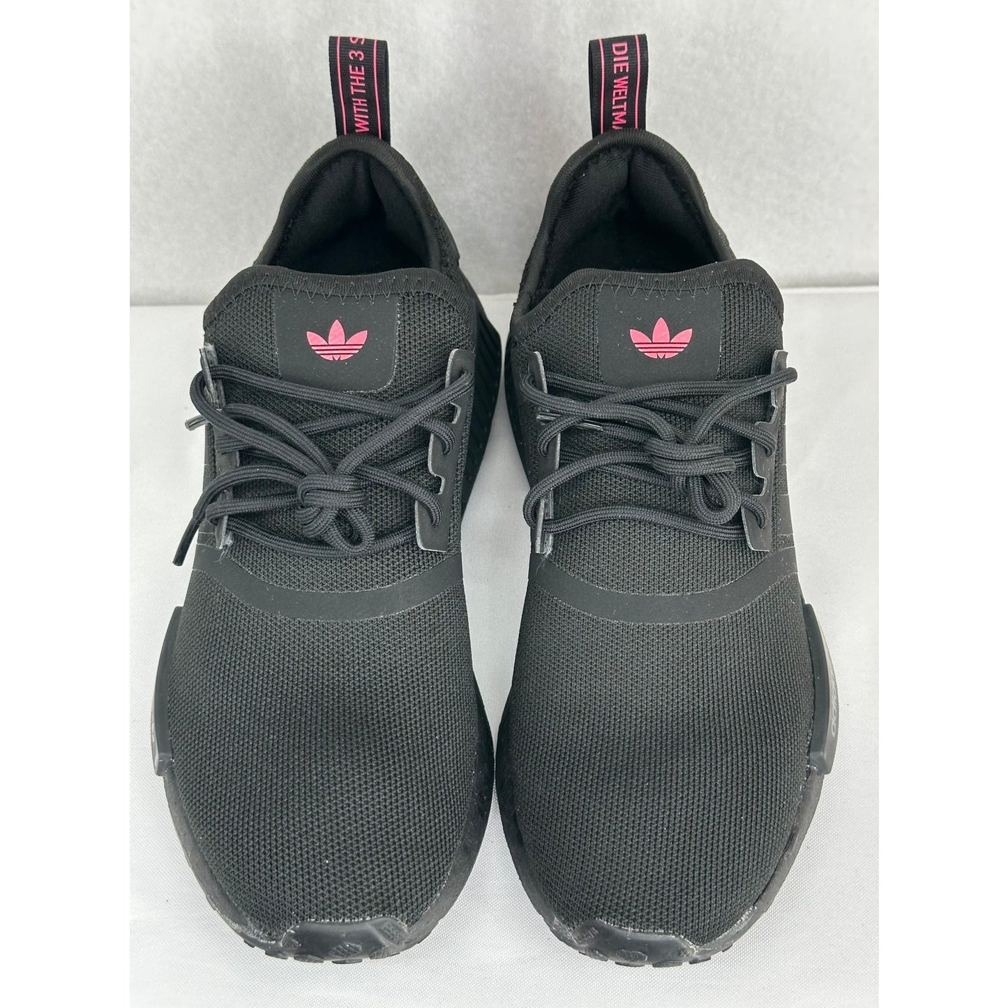 Adidas NMD_R1 GX8312 Black PRIMEBLUE Sneakers 7.5 NWOT