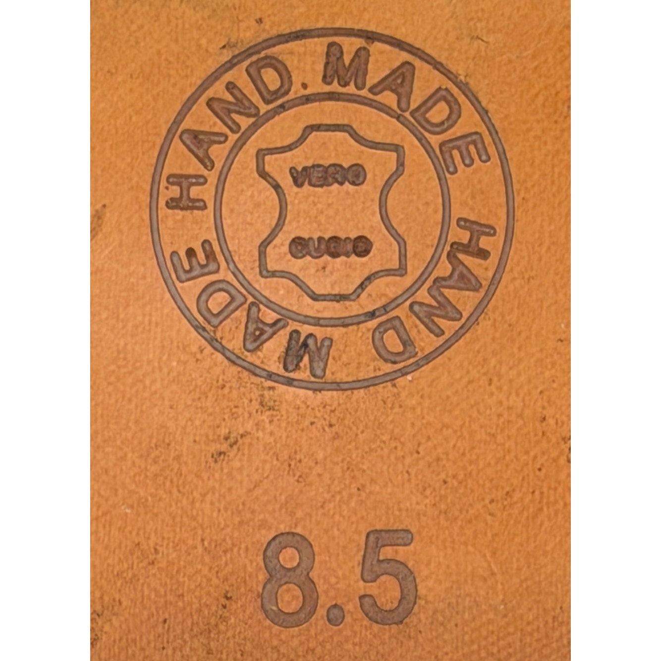 Asher Green Hand Made Brown Leather Tassel Slip On Dress Loafers 8.5