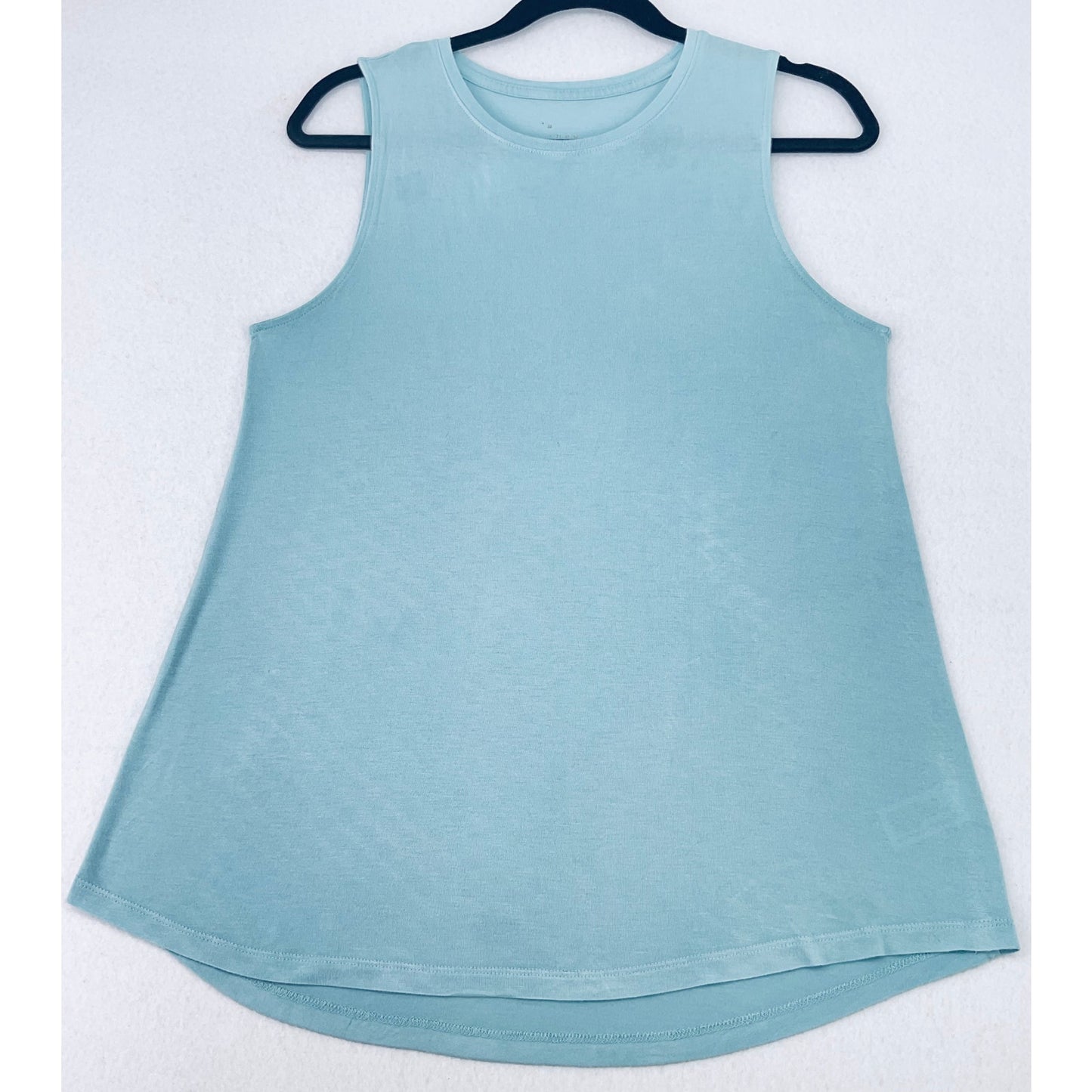 A New Day Light Blue Sleeveless Summer Vacation Beachy Casual Tank Top M