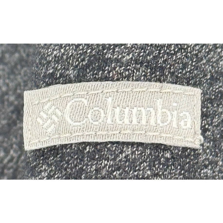 Columbia Willow Beach Omni -Wick Gray Short Sleeve T-Shirt Top Dark Gray M