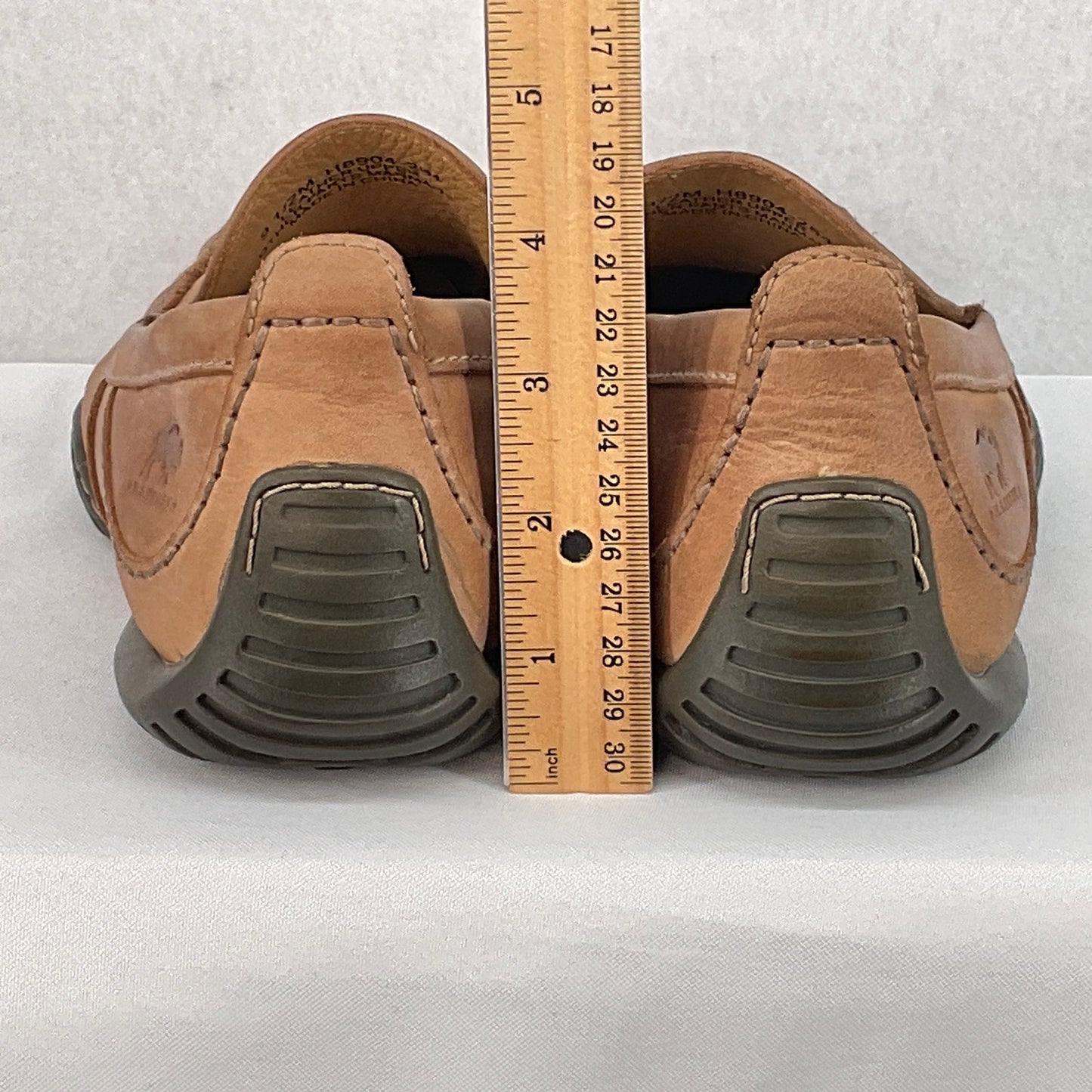 H.S. Trask Brown Leather Moccasins size 9.5M