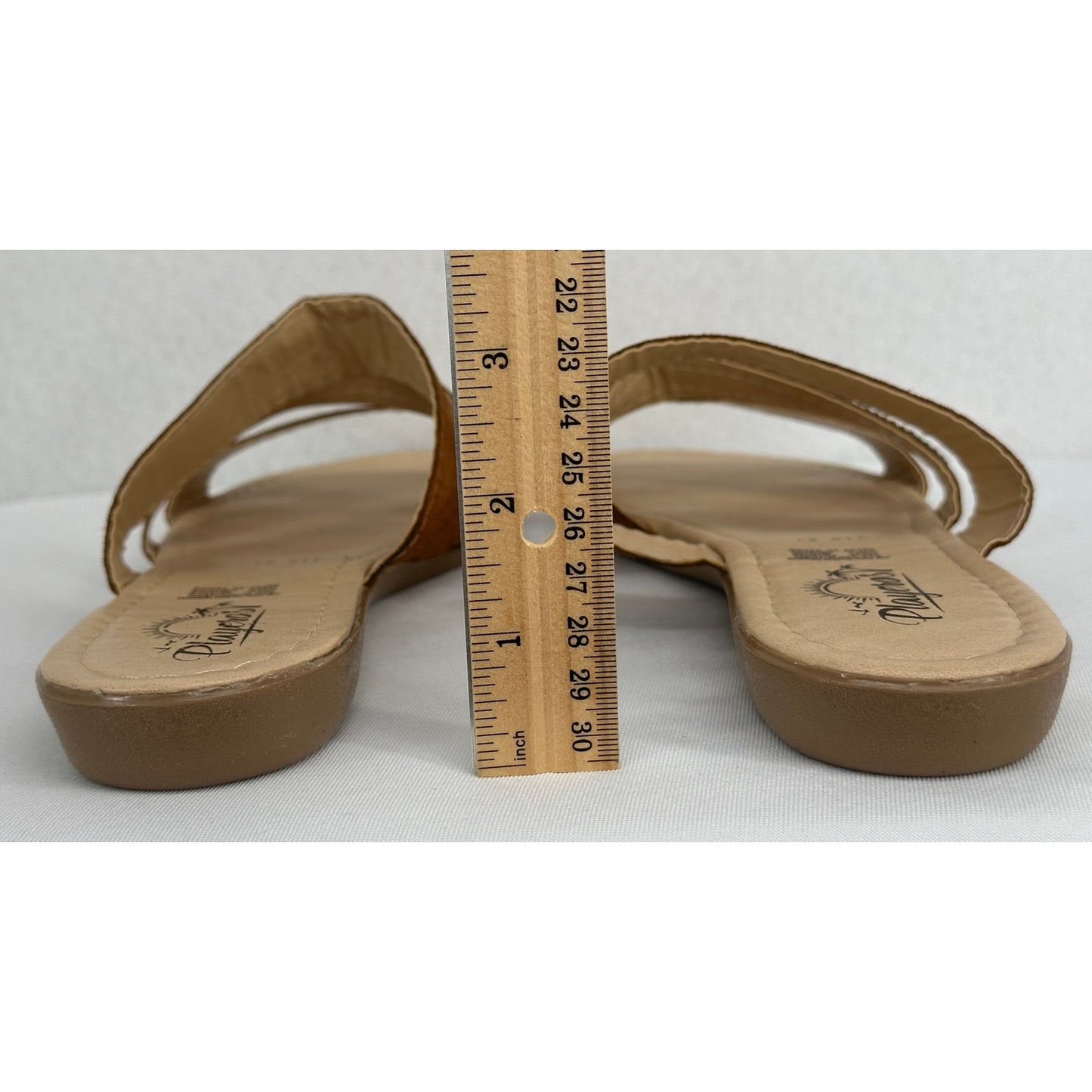 Playeros Brown Strap Beaded Strap Sandals Casual Summer Beach Vacation 9
